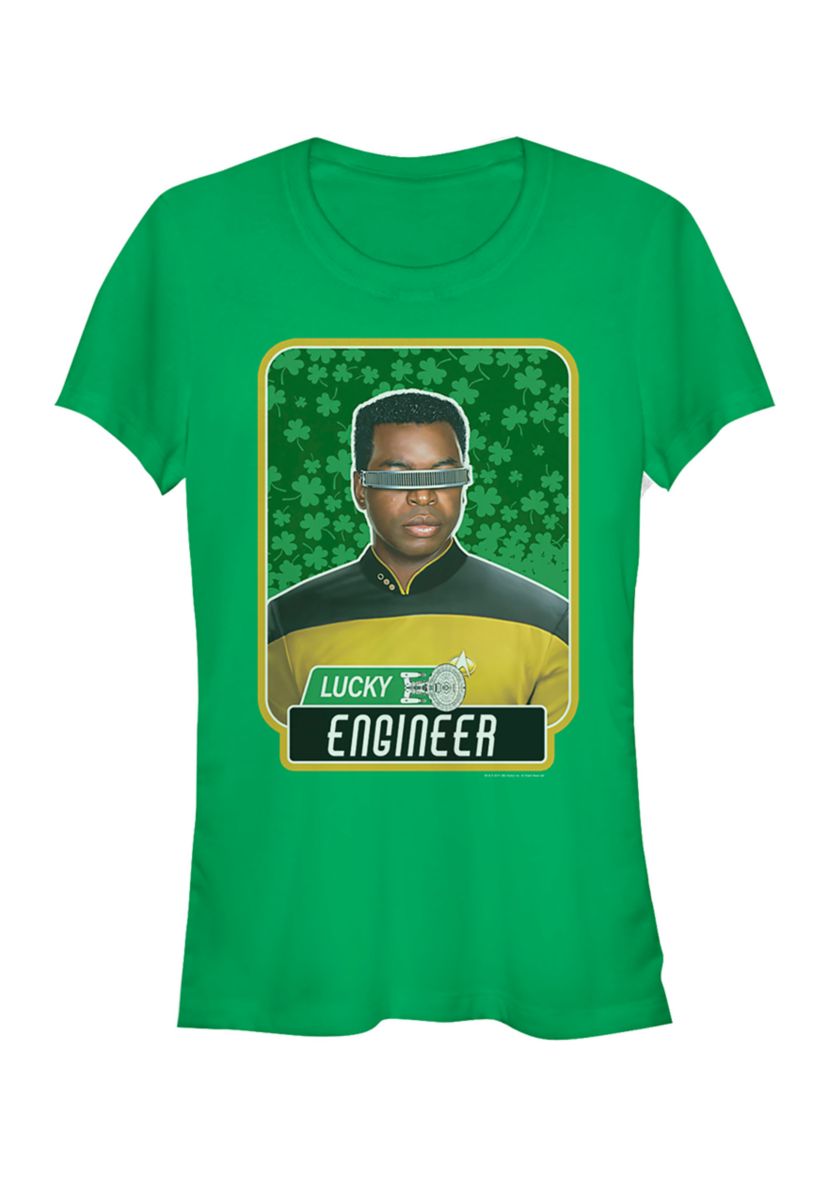 Lucky Engineer La Forge Graphic T-Shirt