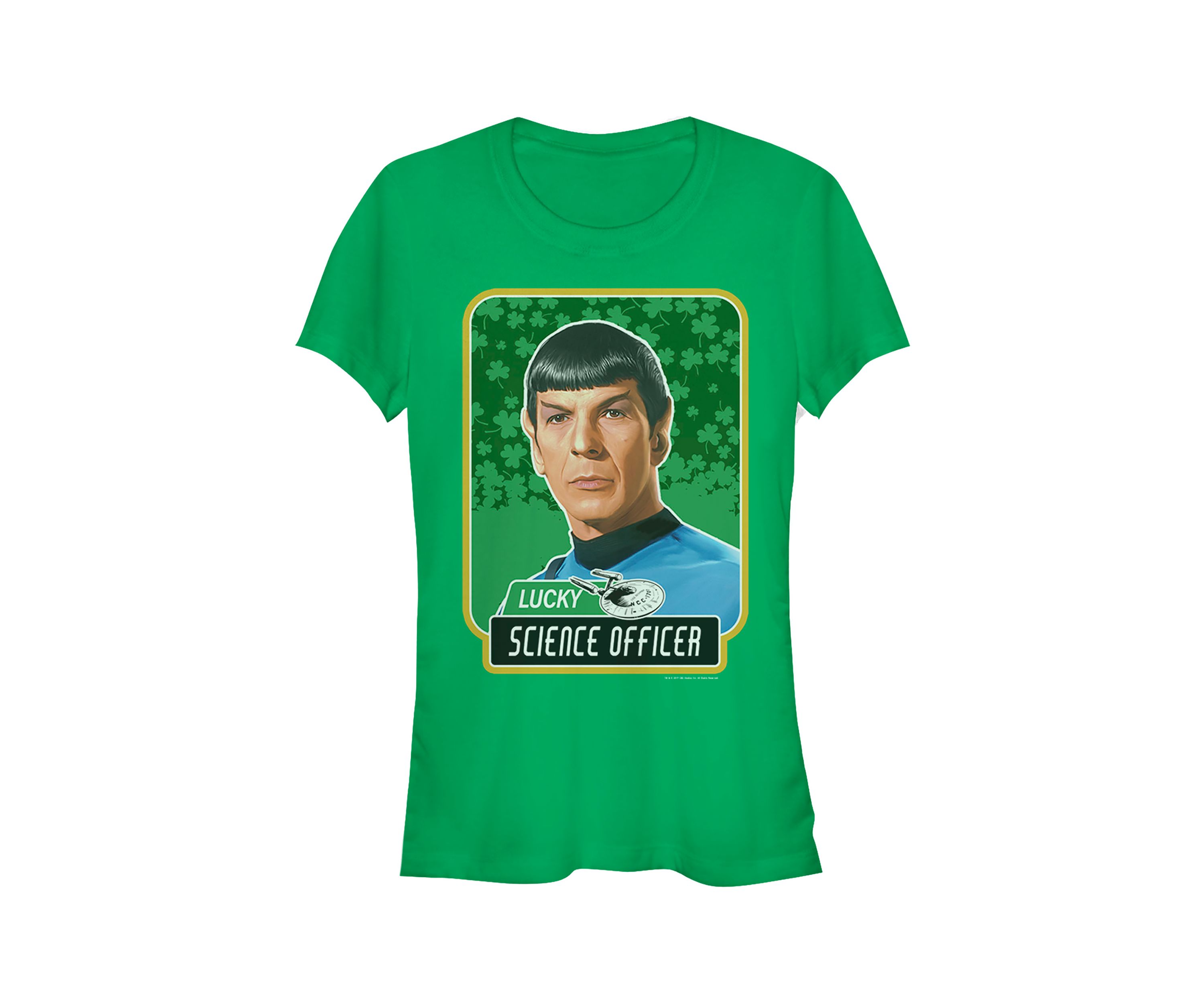Lucky Science Officer Spock Graphic T-Shirt