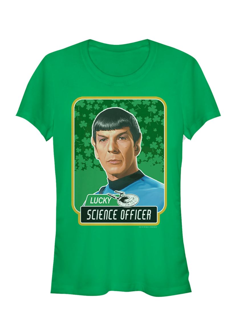 Lucky Science Officer Spock Graphic T-Shirt
