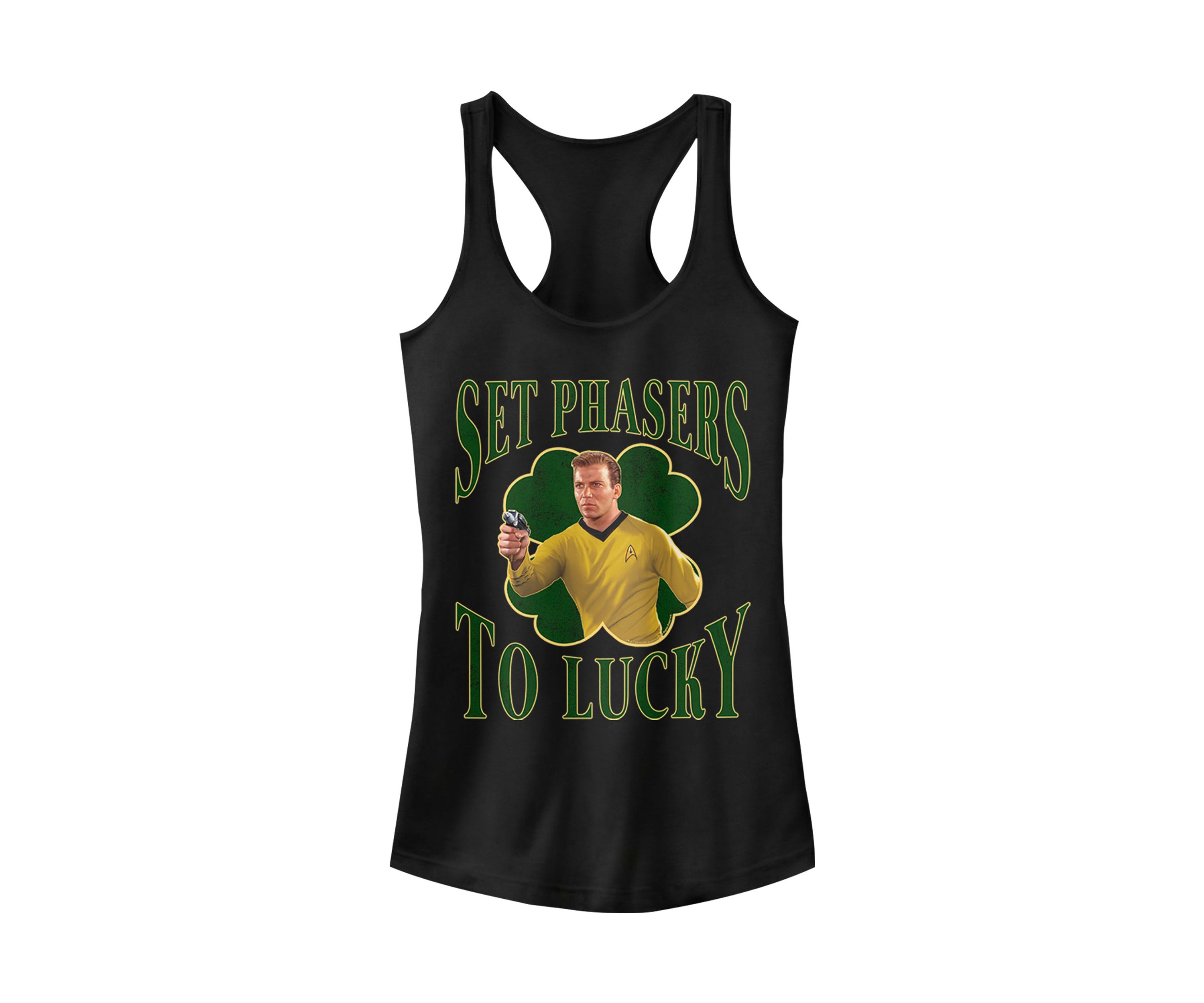 Kirk Phasers To Lucky
