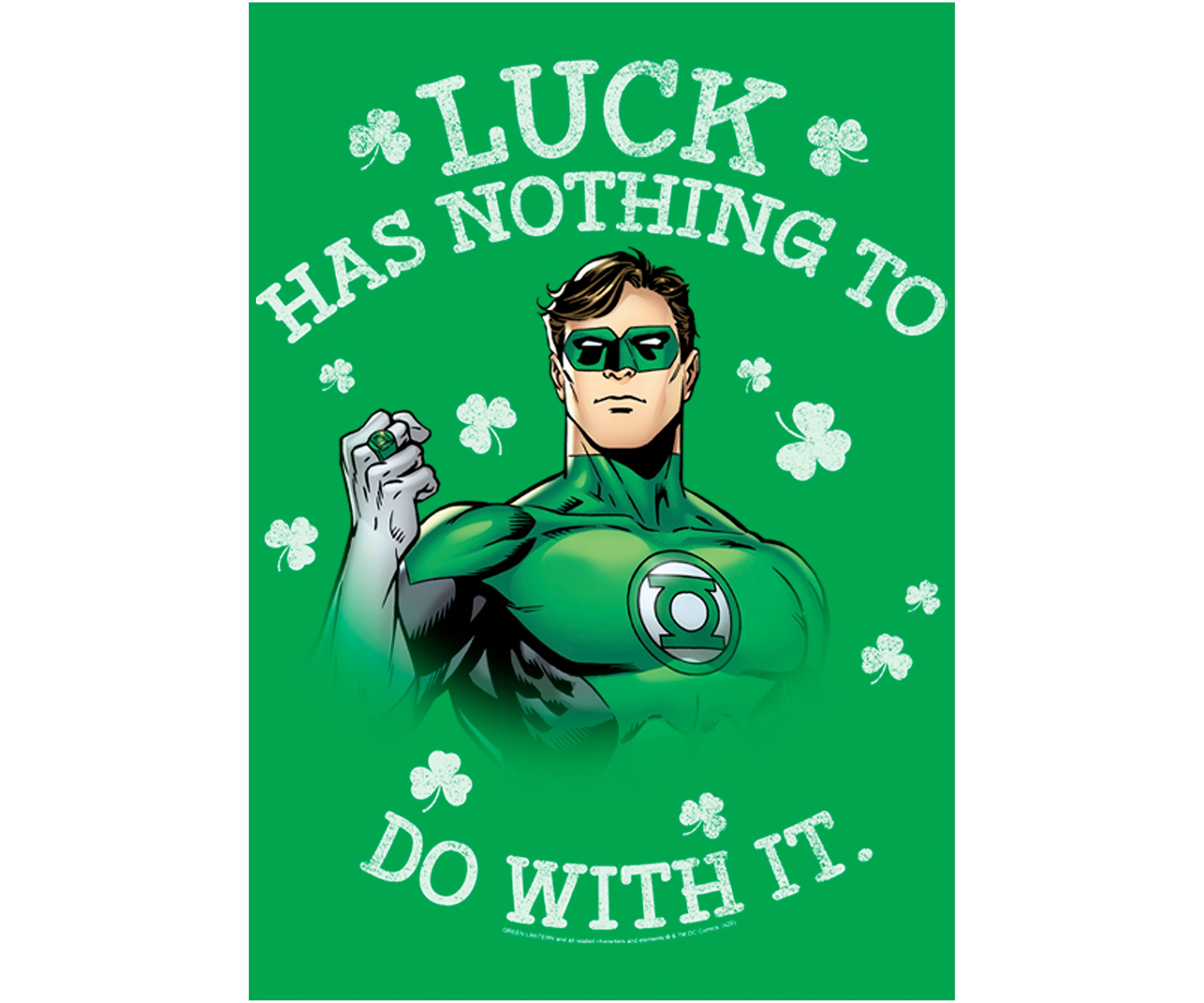 No Luck Lantern Graphic T-Shirt
