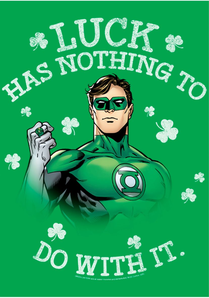 No Luck Lantern Graphic T-Shirt