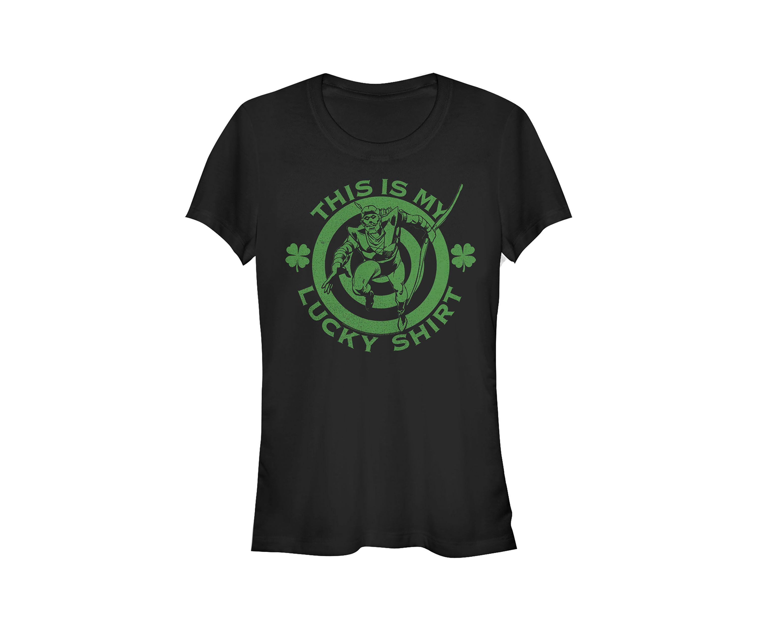 Juniors  Lucky Archer Graphic Top