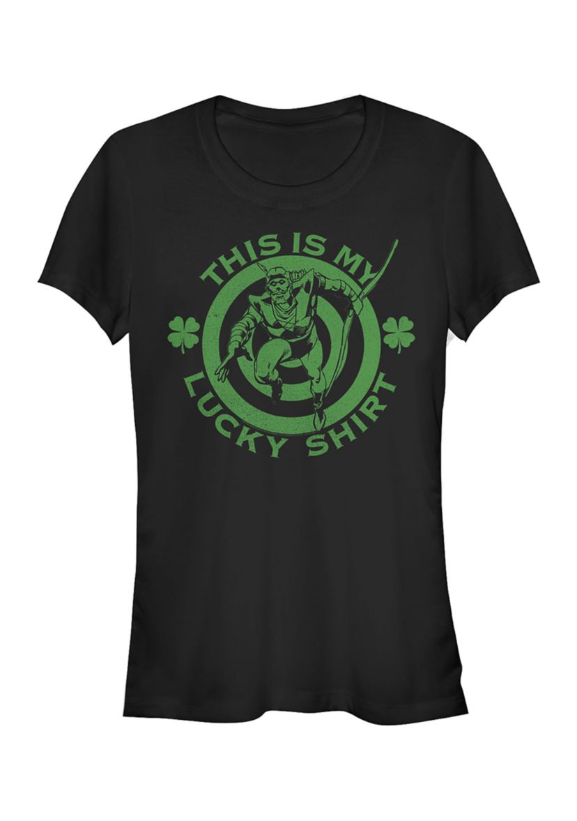 Juniors  Lucky Archer Graphic Top