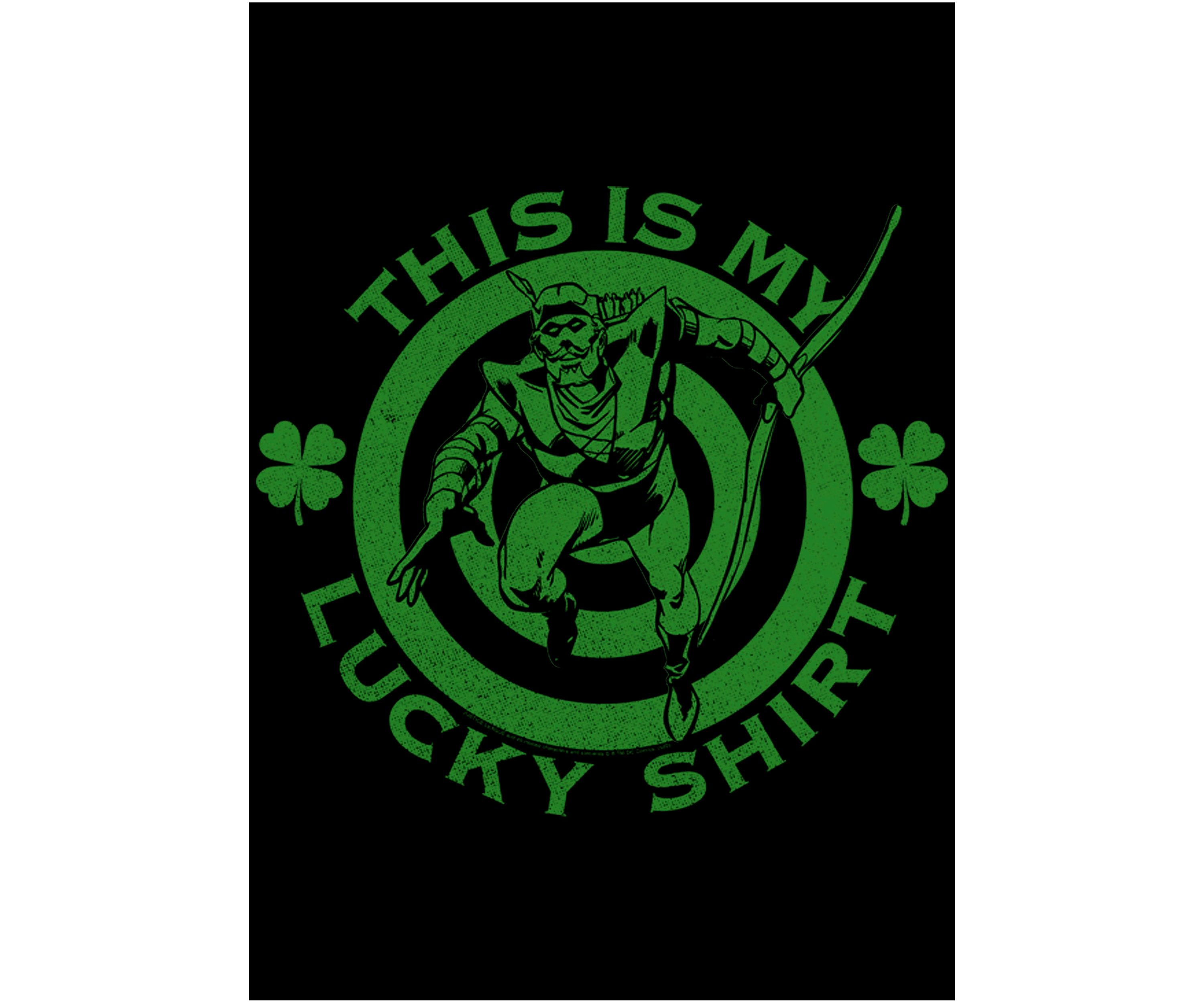 Juniors  Lucky Archer Graphic Top