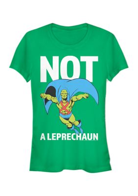 DC COMICS Women's Martian Leprechaun Graphic T-Shirt, Small
