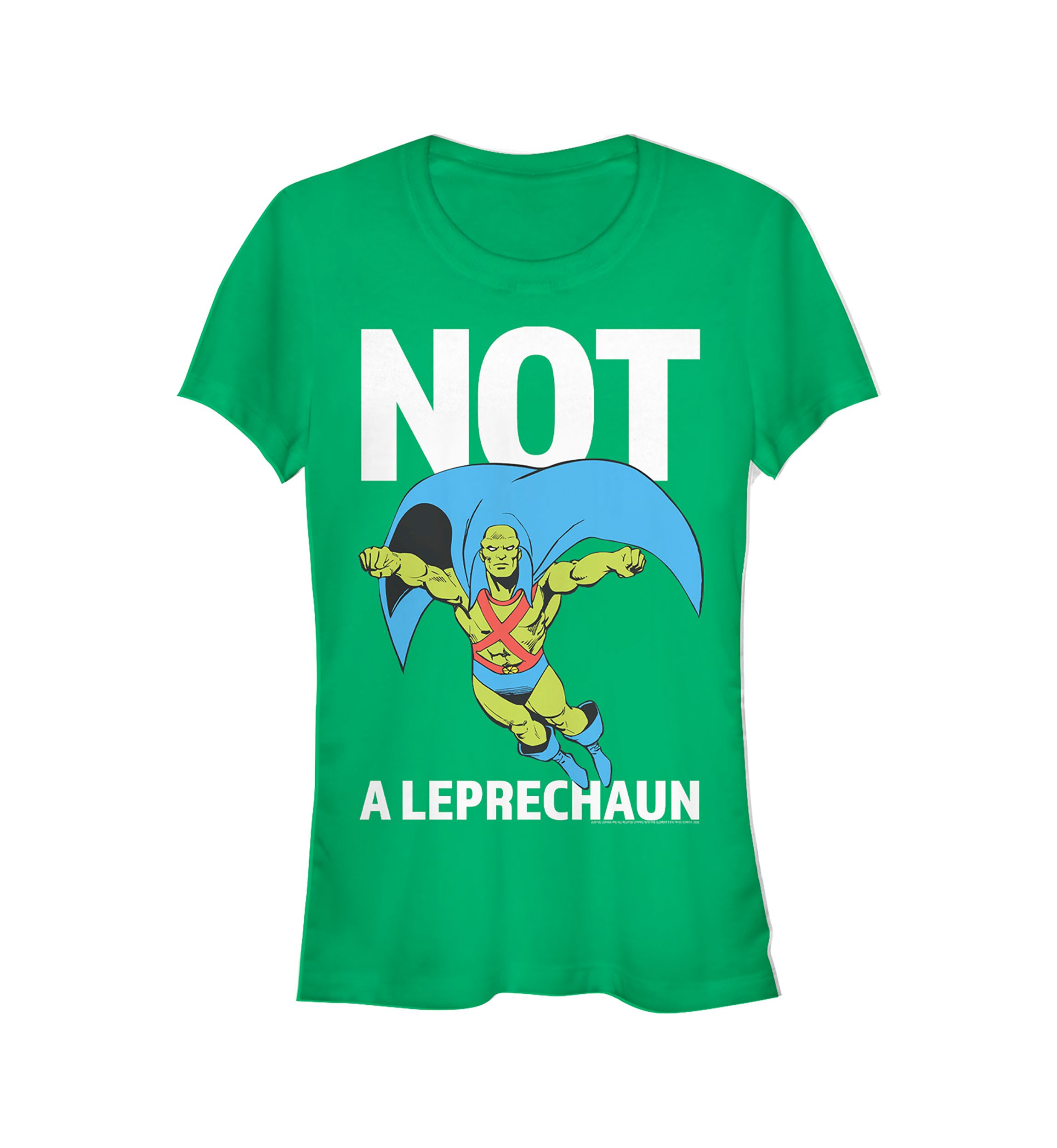 Martian Leprechaun Graphic T-Shirt