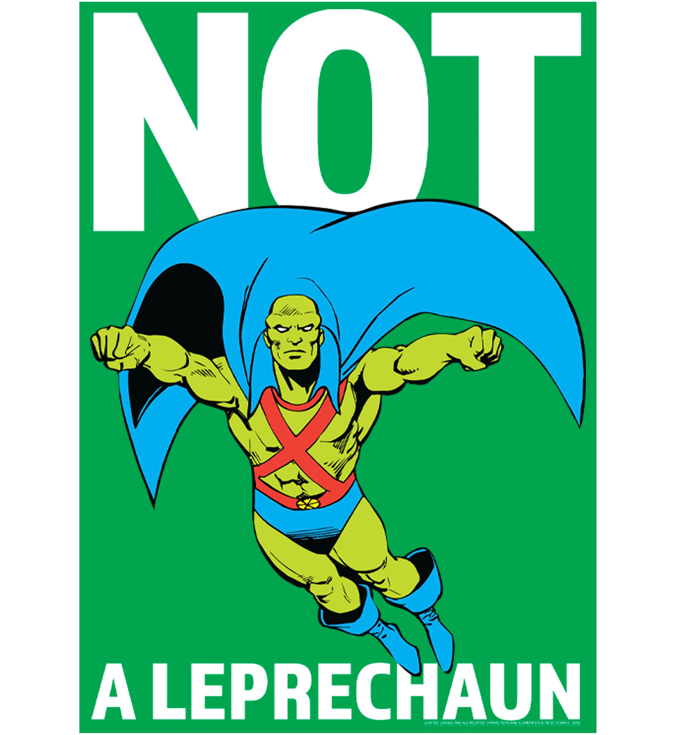 Martian Leprechaun Graphic T-Shirt