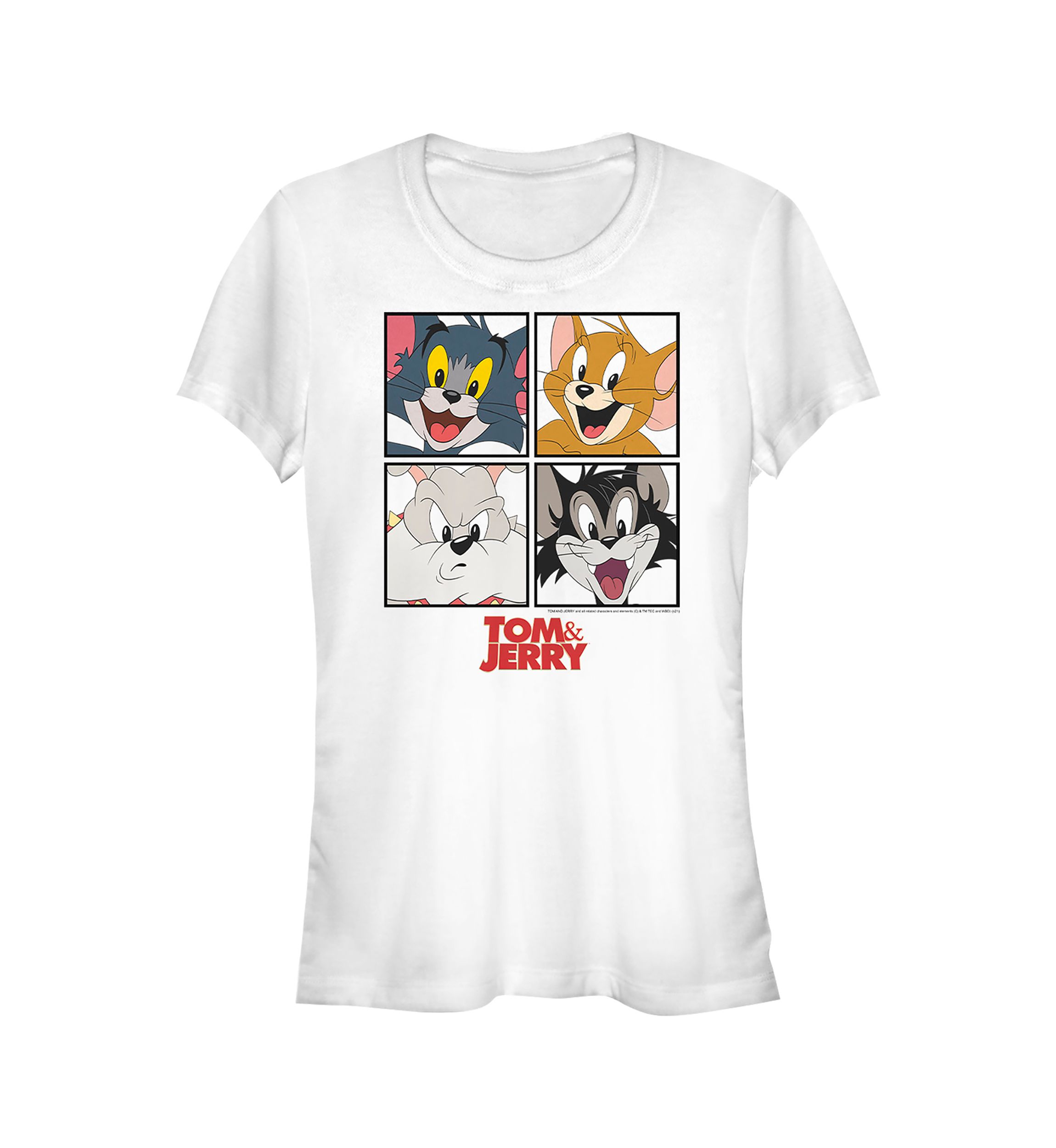 Juniors All Boxed Graphic Top