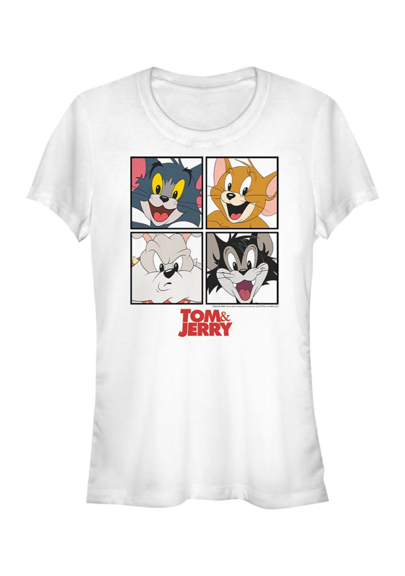 Juniors All Boxed Graphic Top
