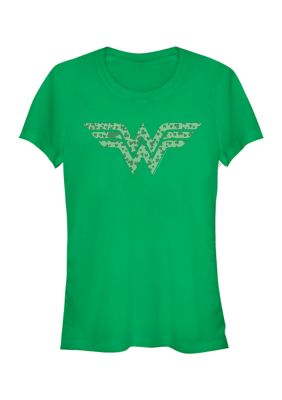 DC COMICS Women's Shamrock Graphic T-Shirt
