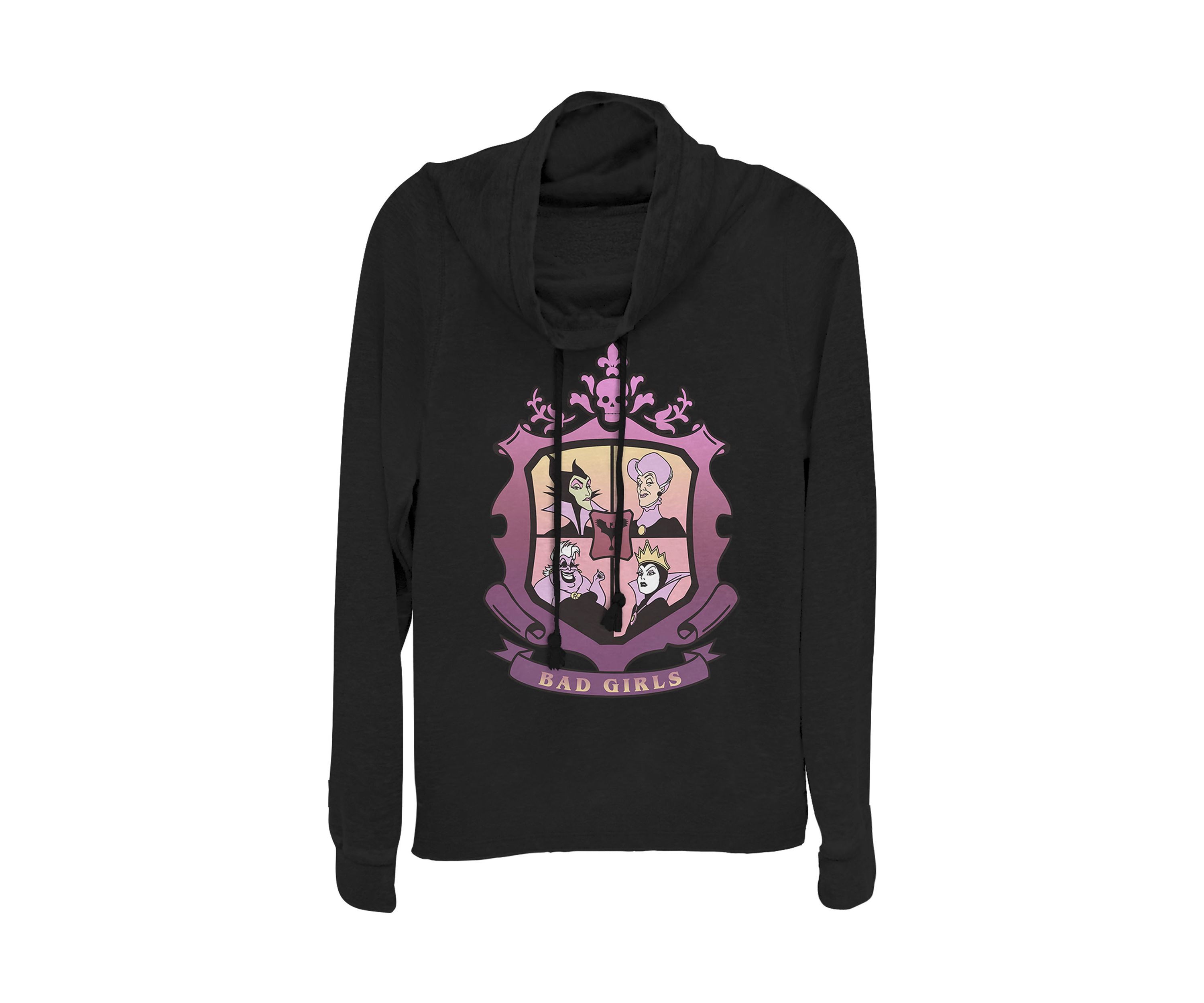 Villainous Solid Pullover Graphic T-Shirt