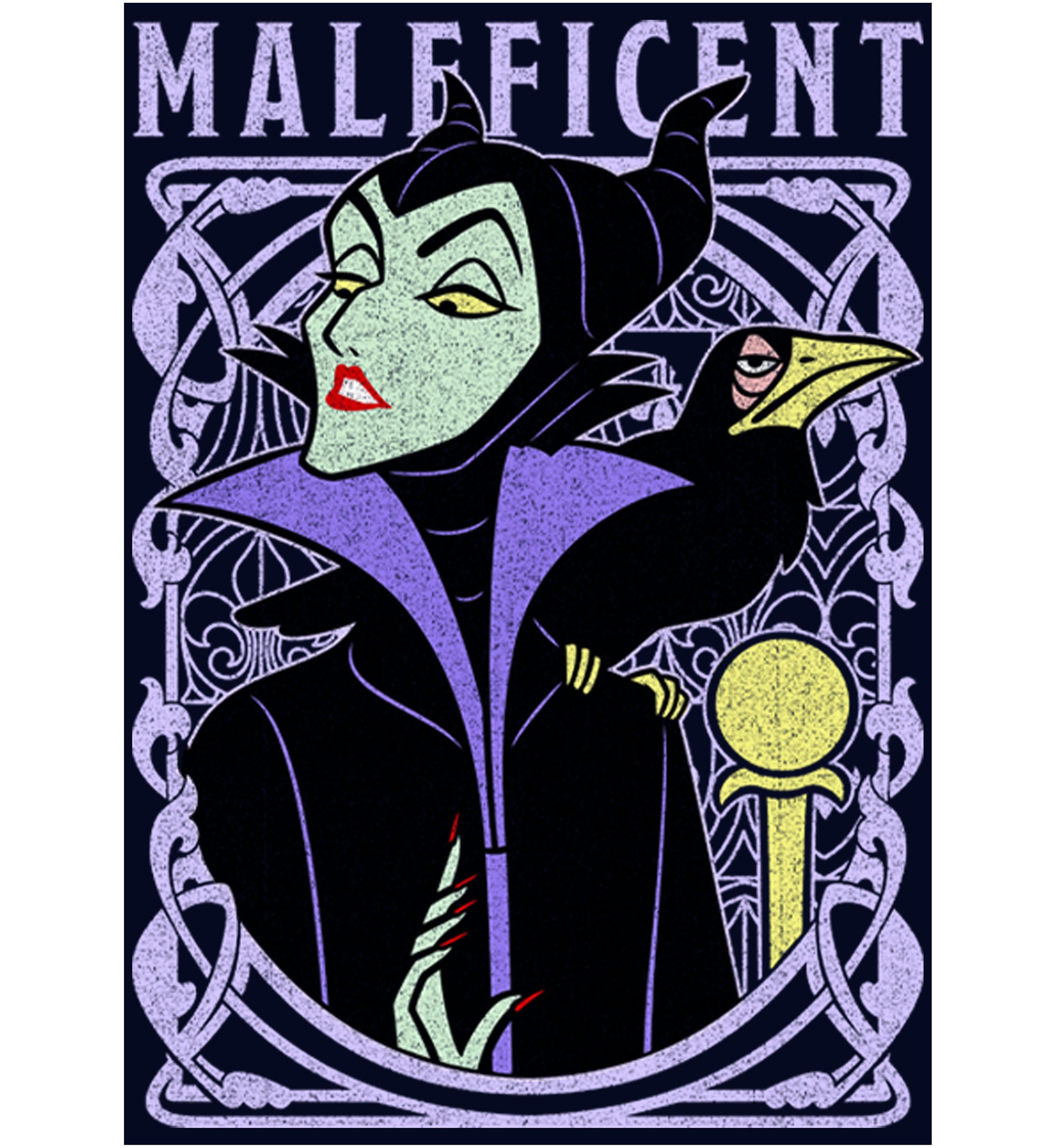 Maleficent Color Graphic T-Shirt