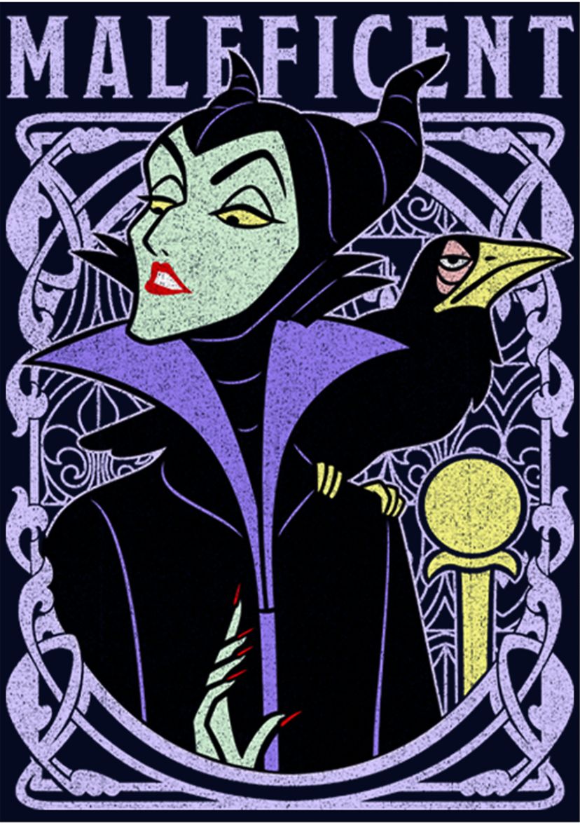 Maleficent Color Graphic T-Shirt