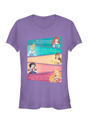 Disney Princess Women's Princess Adjectives Graphic T-Shirt