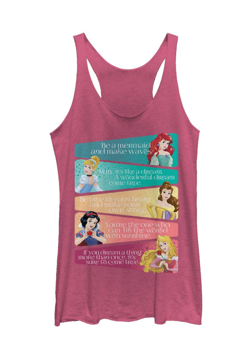 Princess Adjectives Graphic Tank