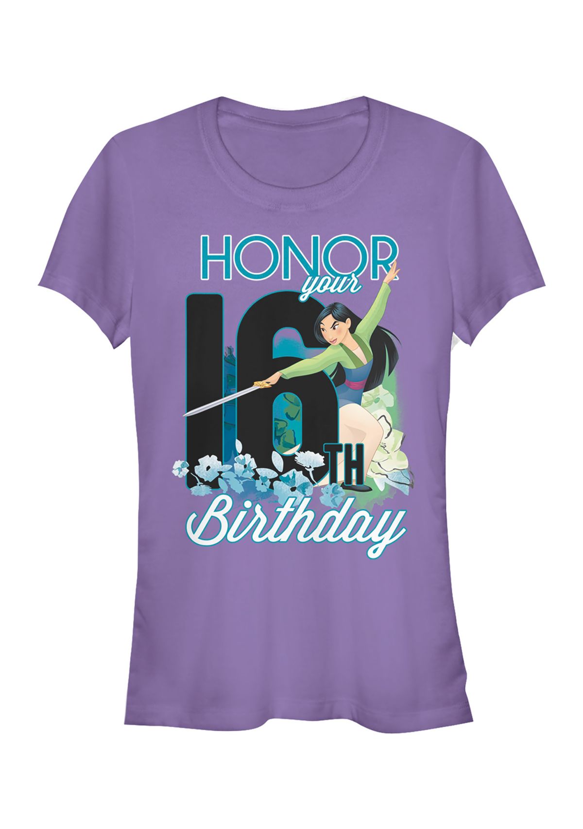 Mulan Sixteen Birthday Graphic T-Shirt