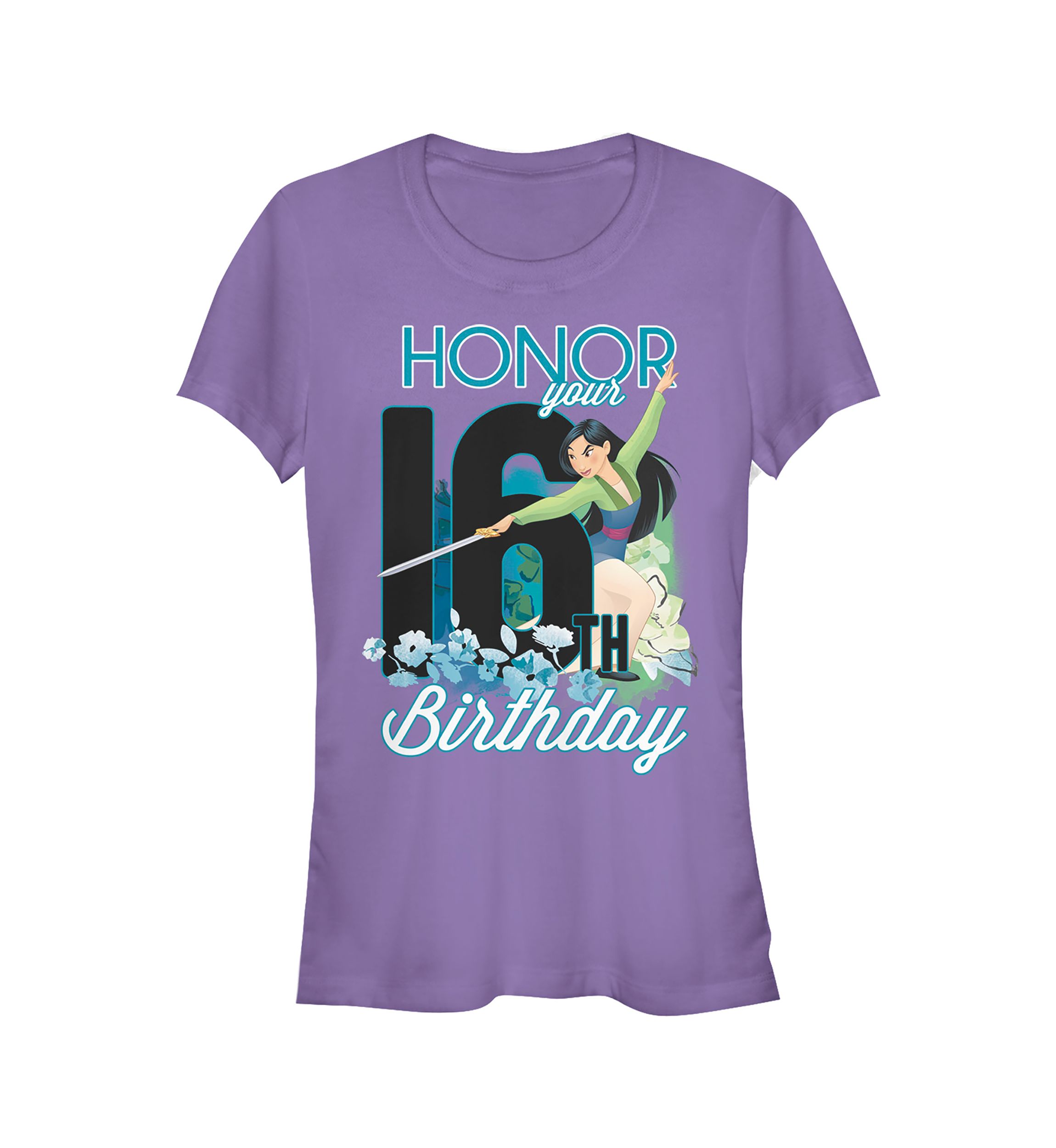 Mulan Sixteen Birthday Graphic T-Shirt