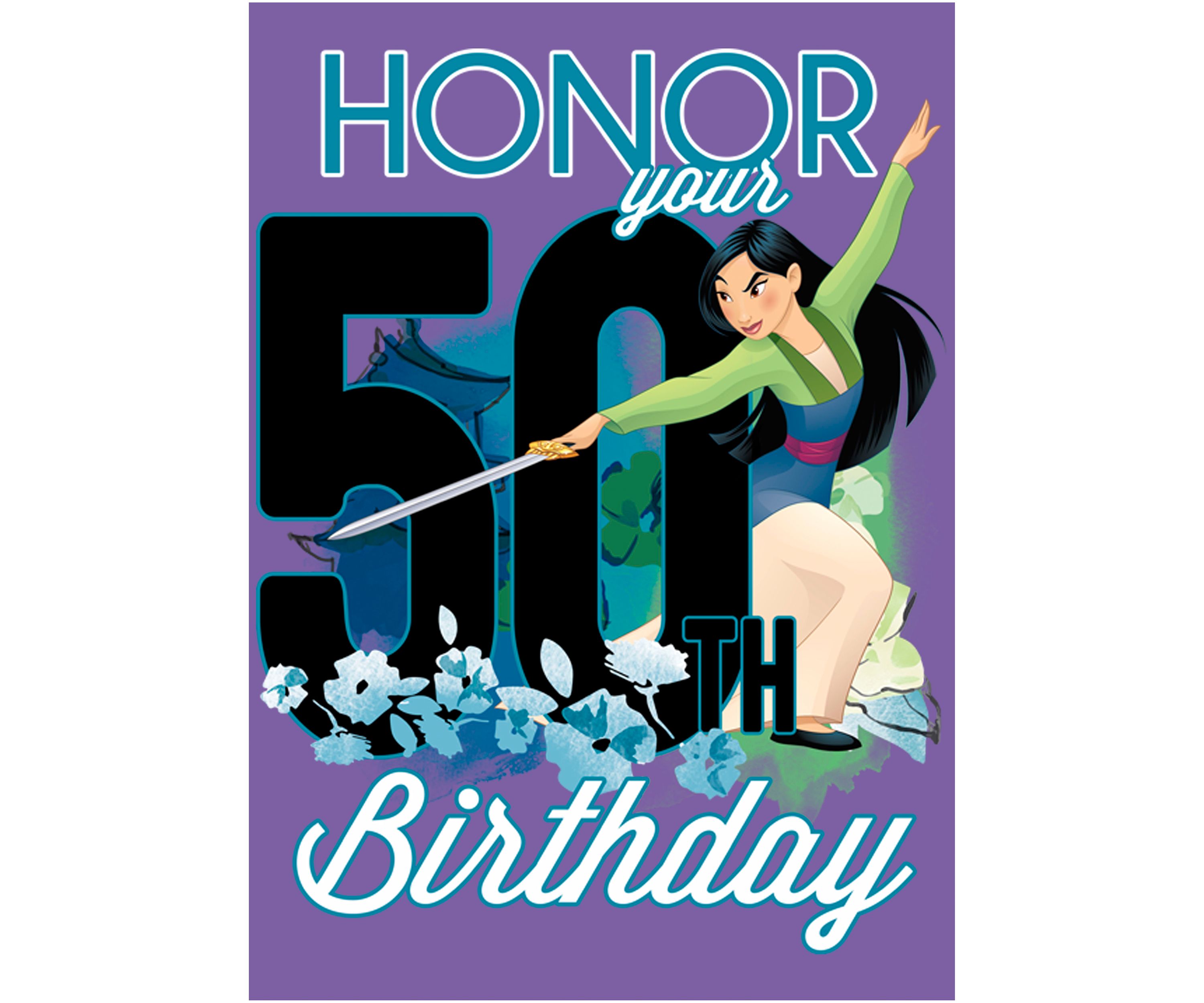 Mulan Fifty Birthday Graphic T-Shirt
