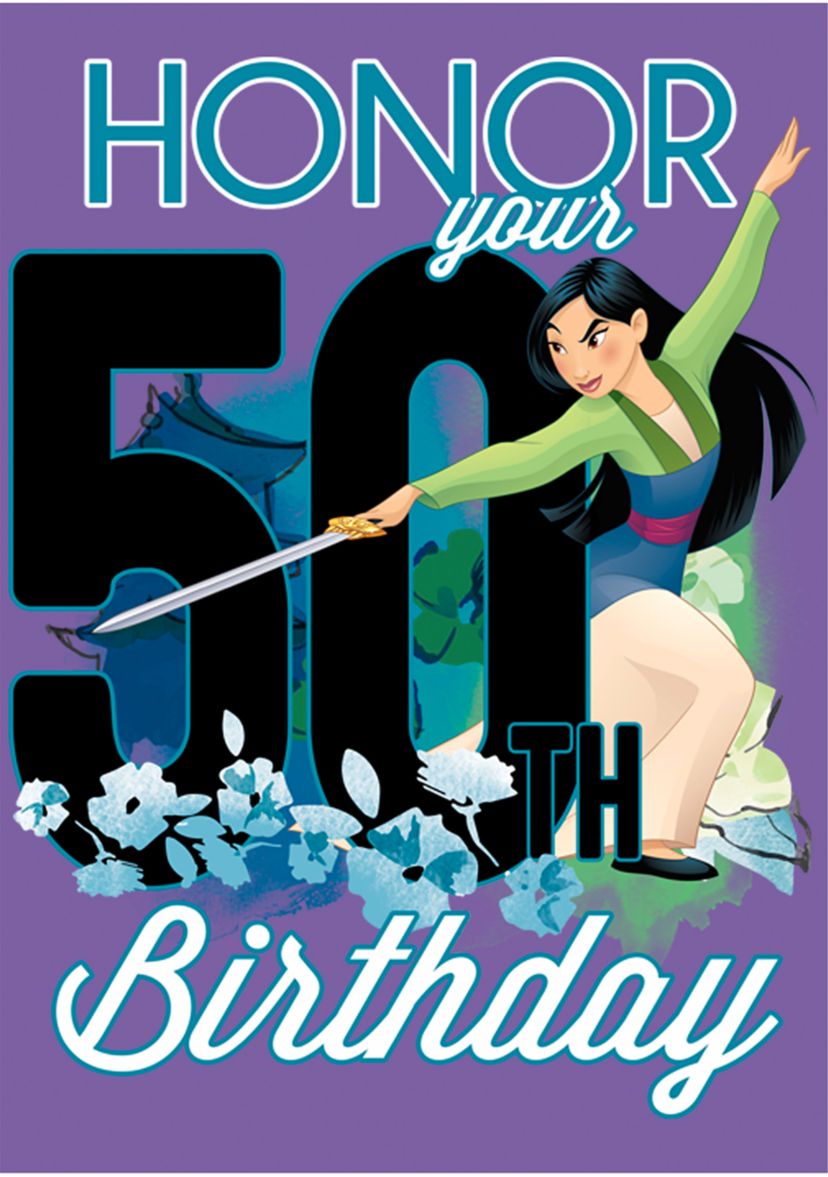 Mulan Fifty Birthday Graphic T-Shirt