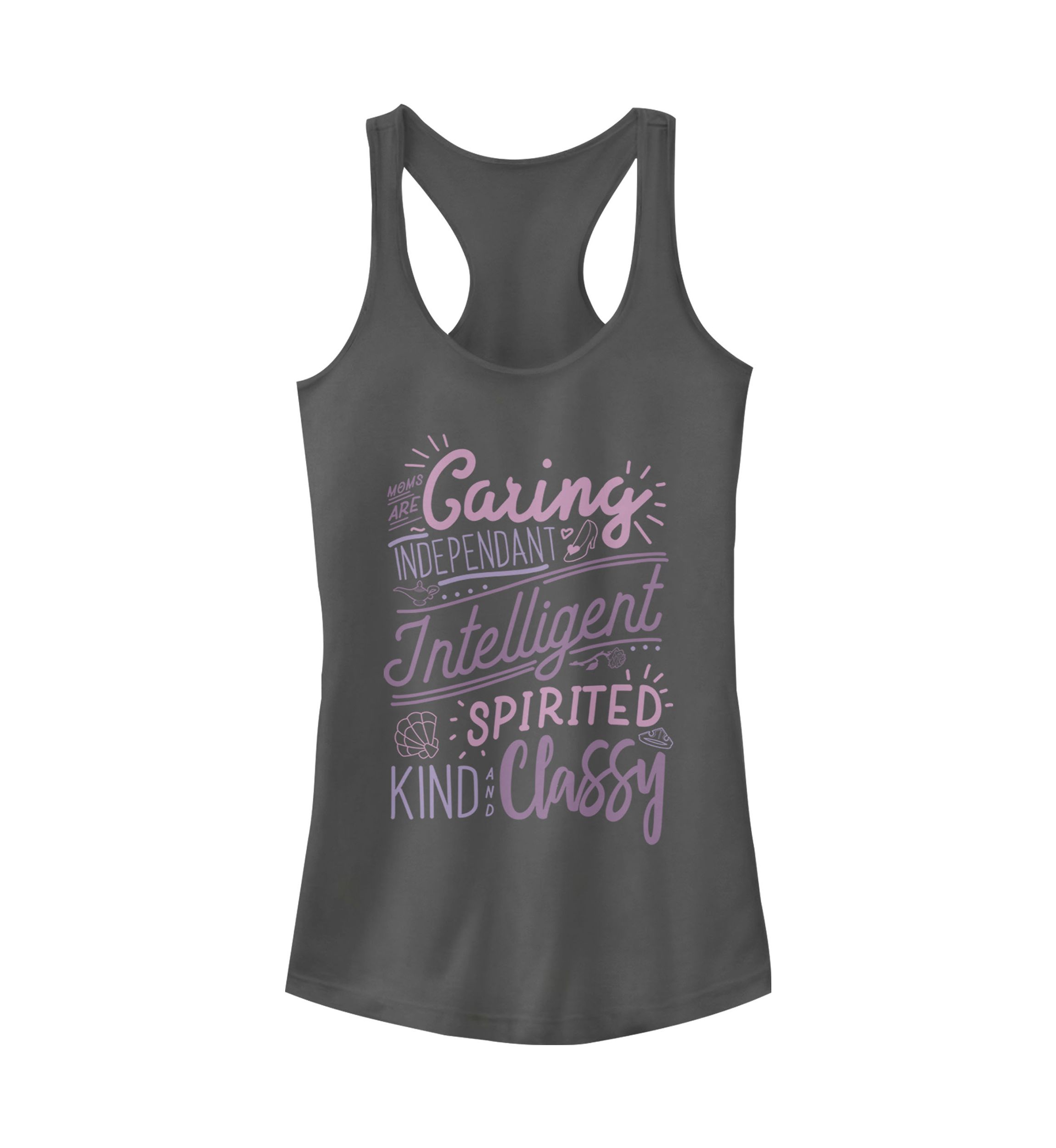 Doodle Princess Mom Graphic Tank