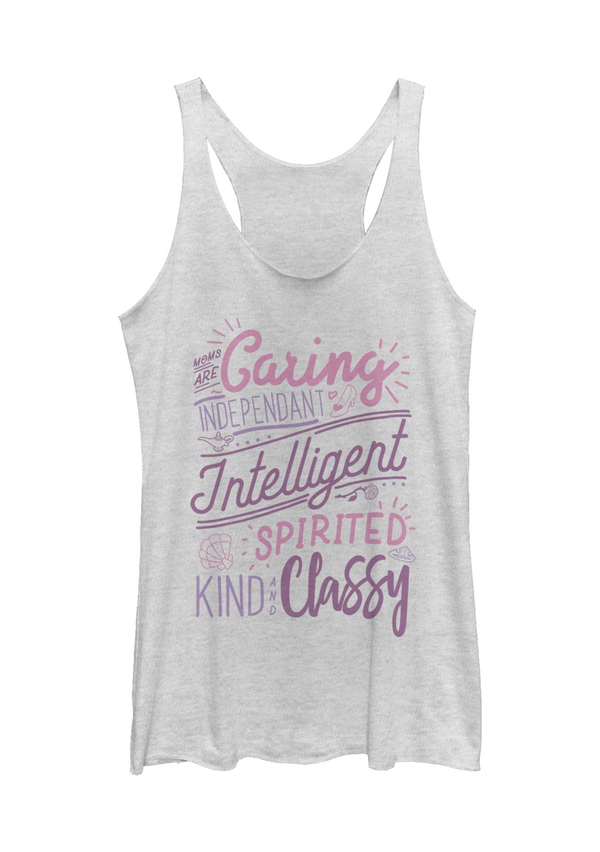 Doodle Princess Mom Graphic Tank