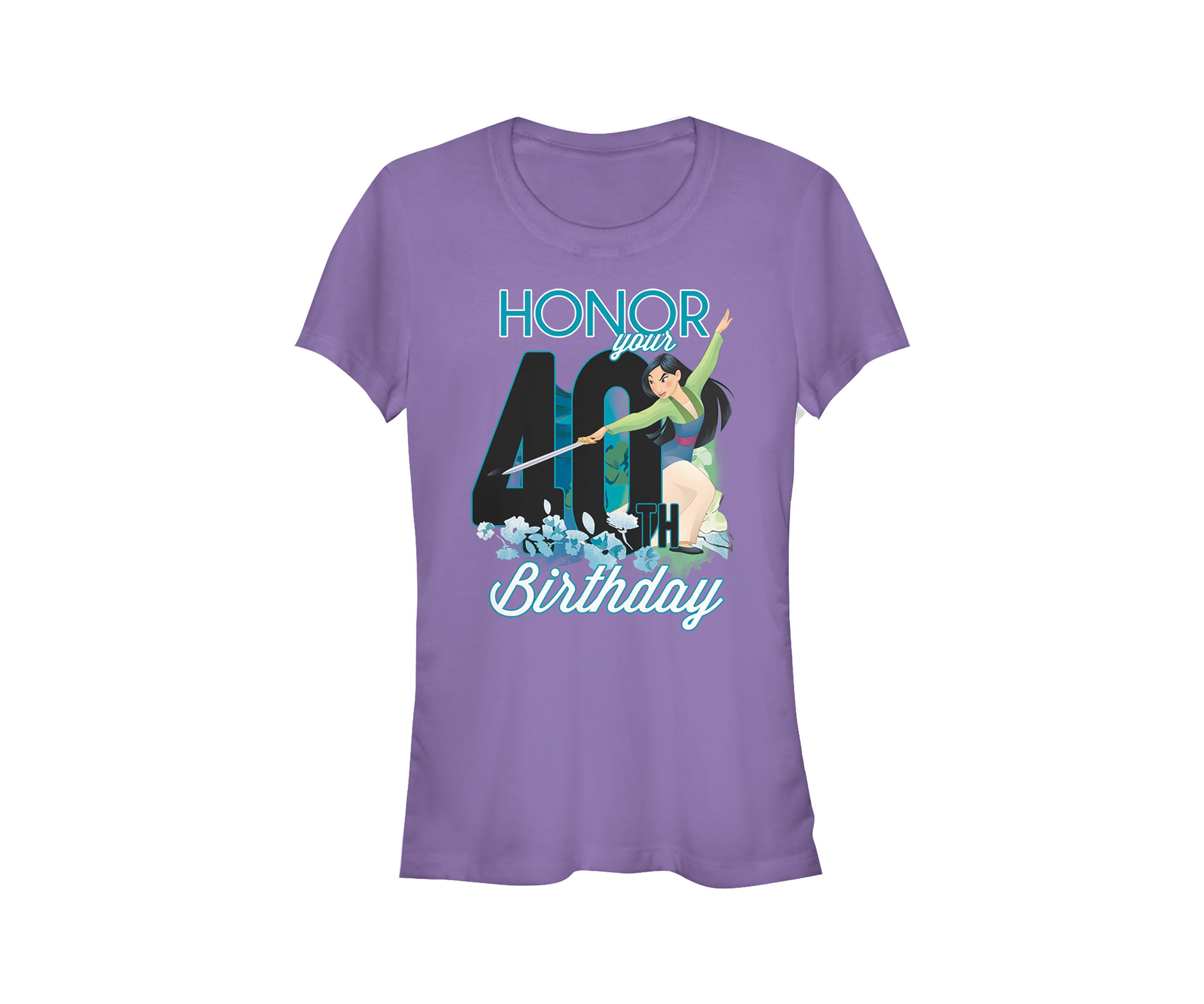 Mulan Forty Birthday Graphic T-Shirt