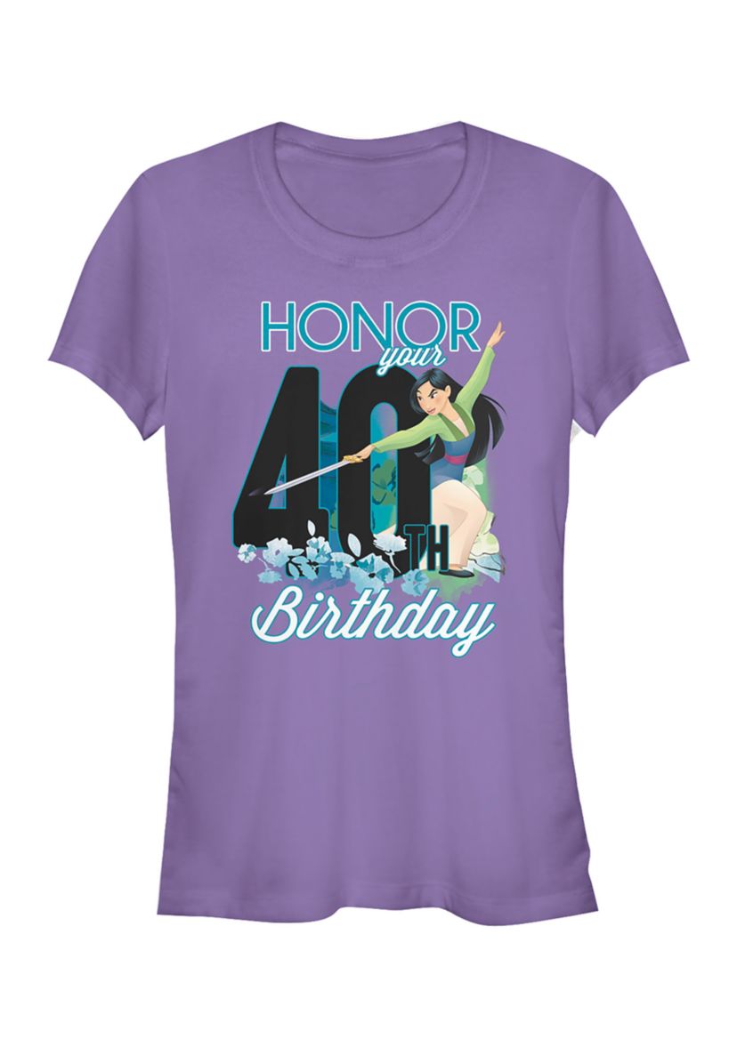 Mulan Forty Birthday Graphic T-Shirt