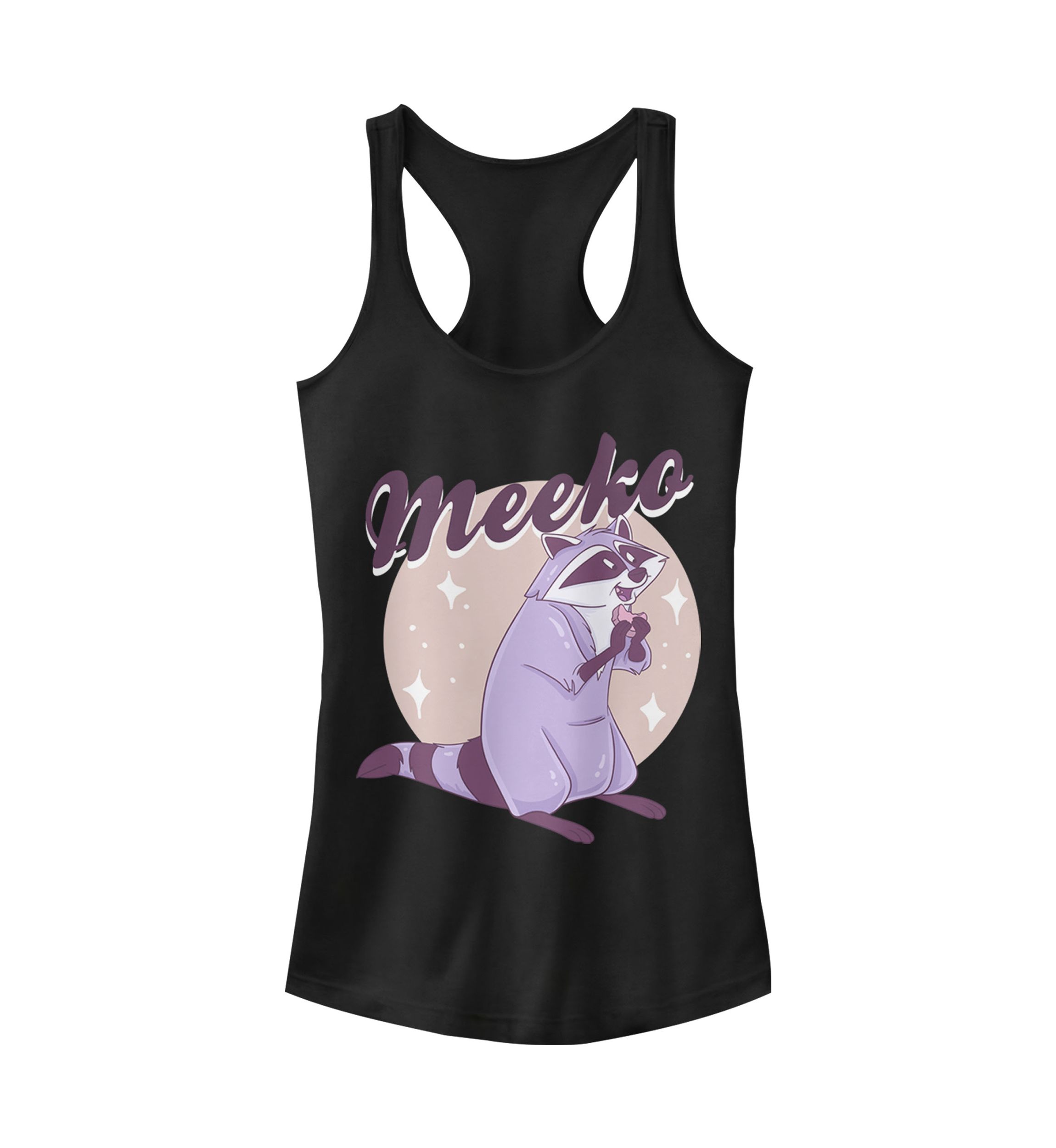 Pastel Meeko Graphic Tank