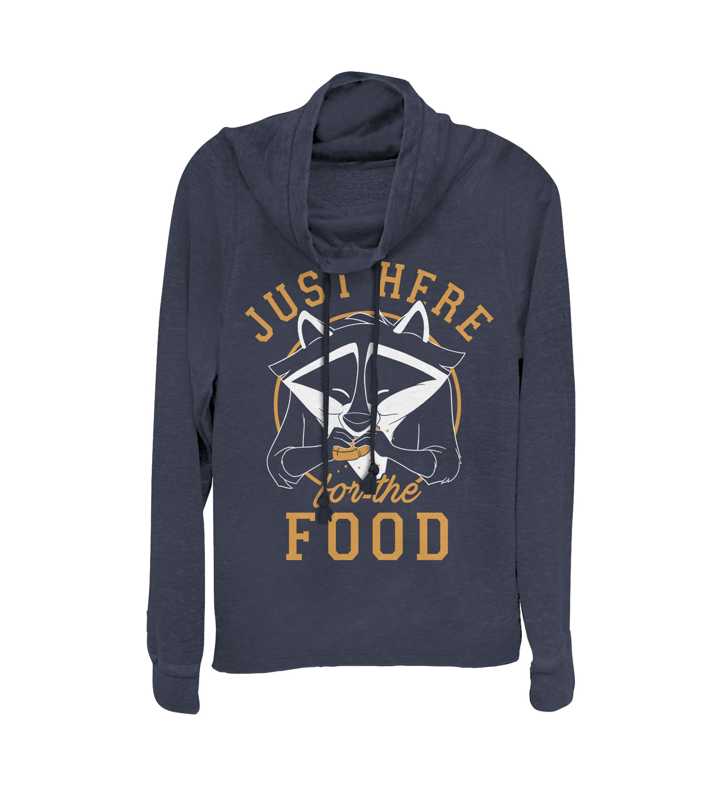 Meeko Here For Food Pullover Graphic T-Shirt
