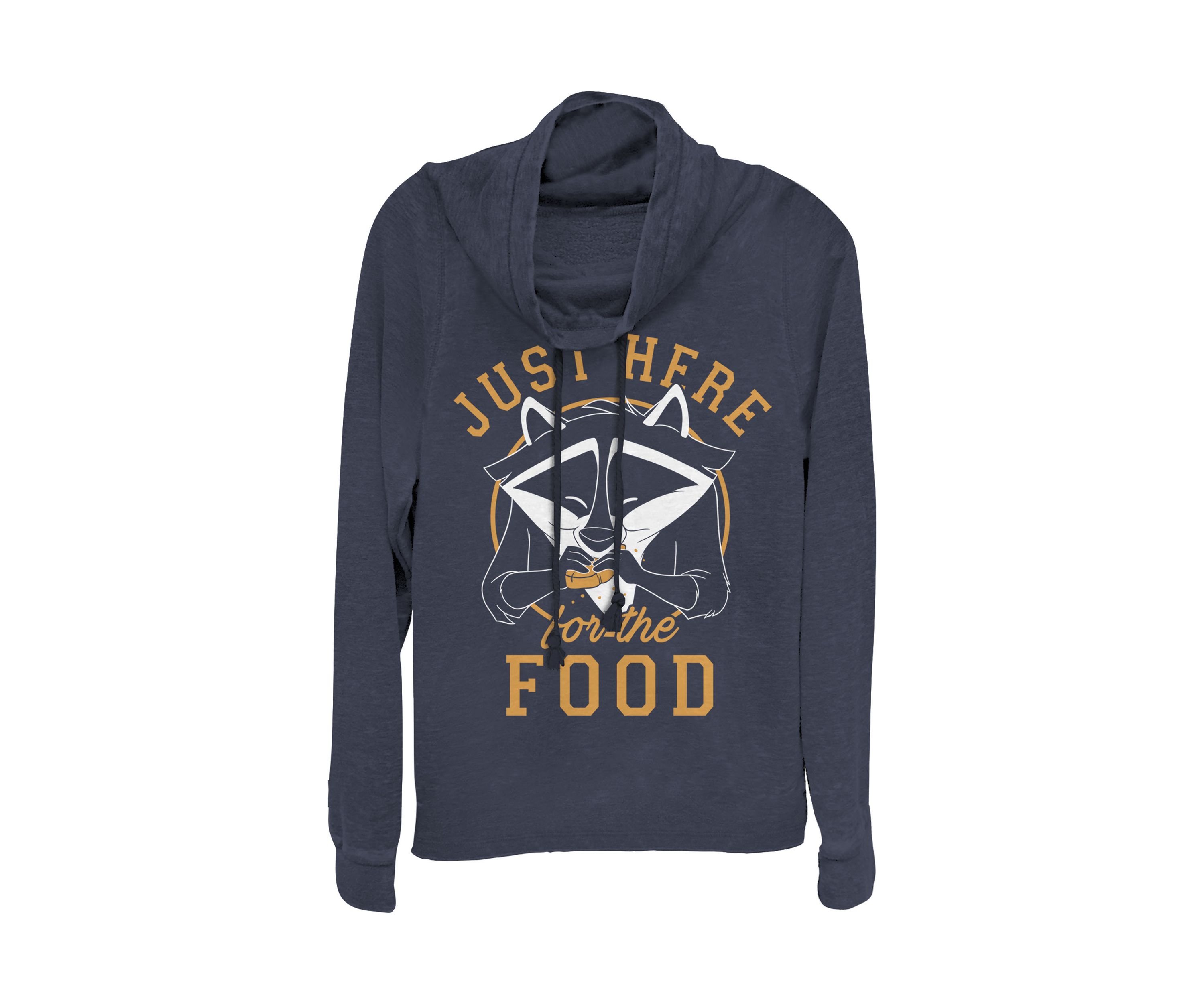 Meeko Here For Food Pullover Graphic T-Shirt