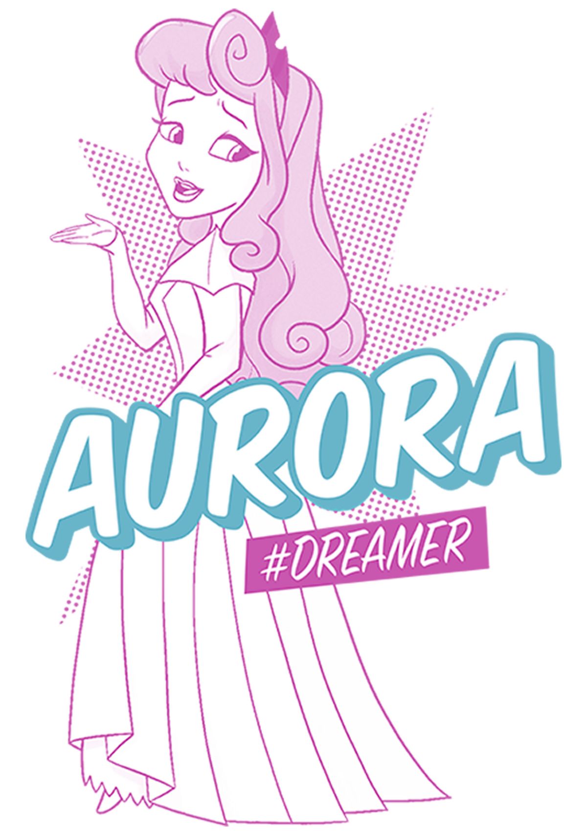 Aurora Pop Graphic T-Shirt