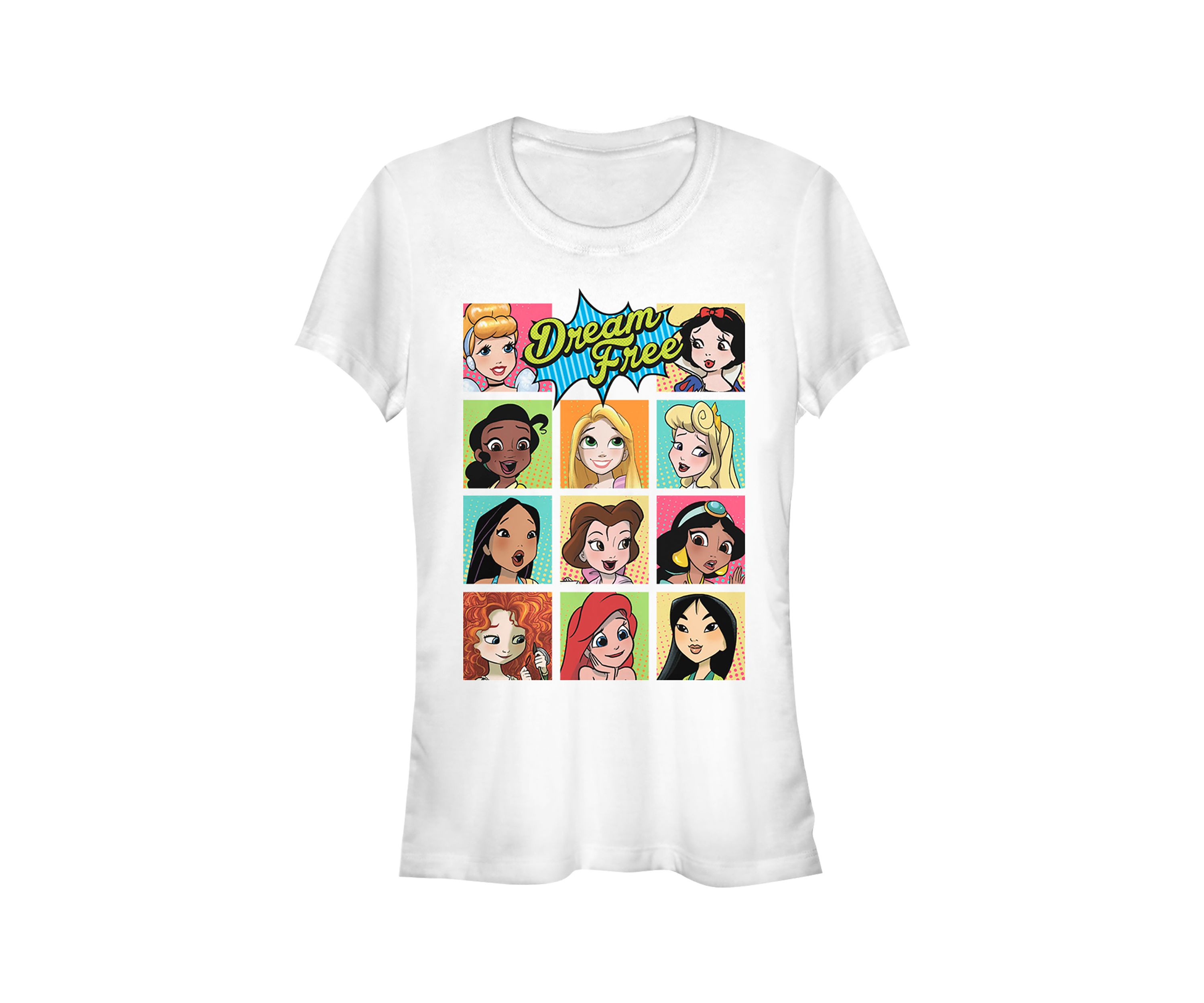 Dream Free Comic Portraits Graphic T-Shirt