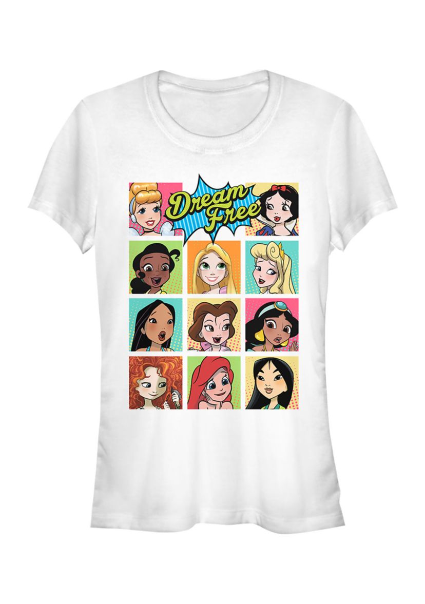 Dream Free Comic Portraits Graphic T-Shirt