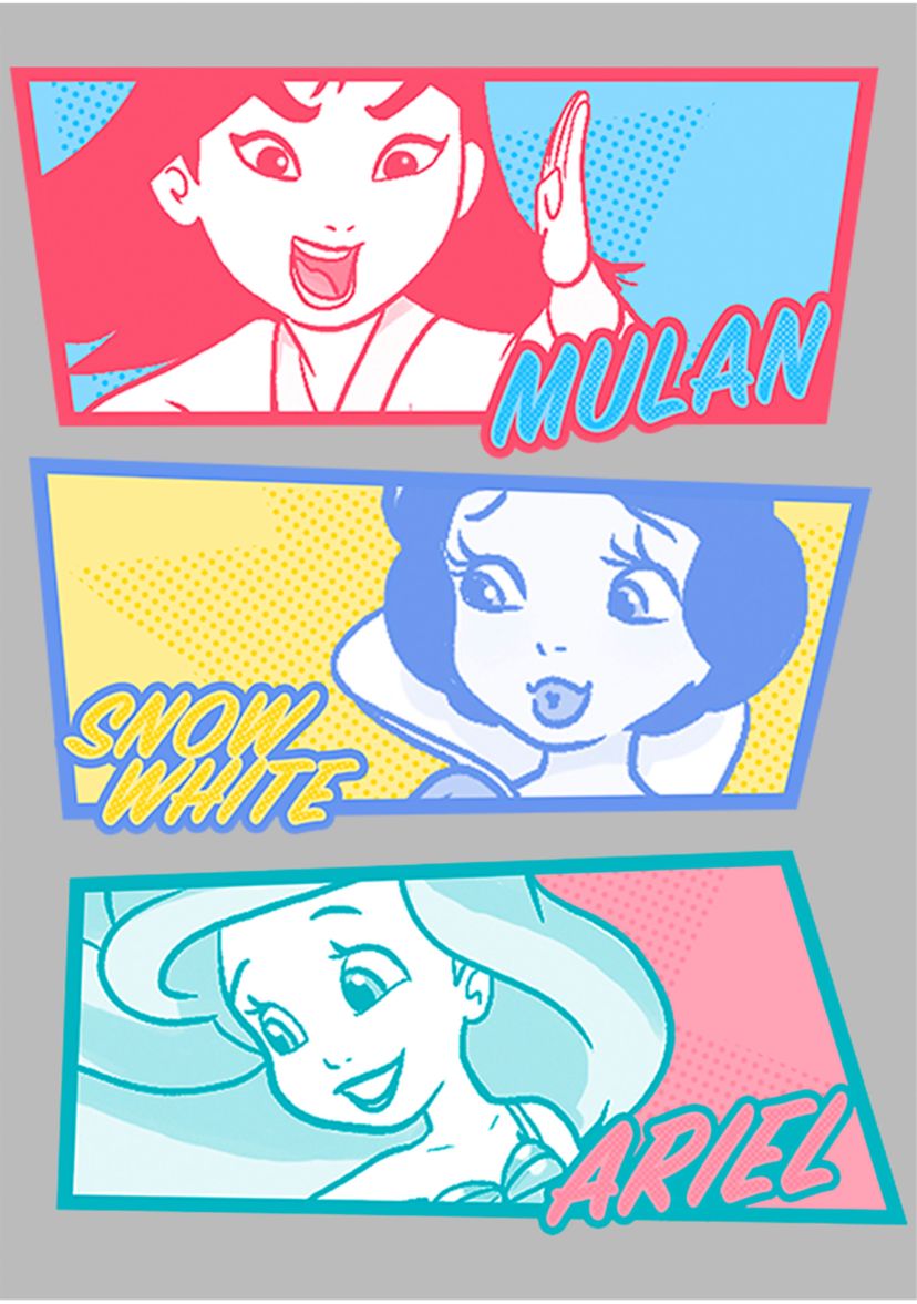 Panel Princess Graphic T-Shirt