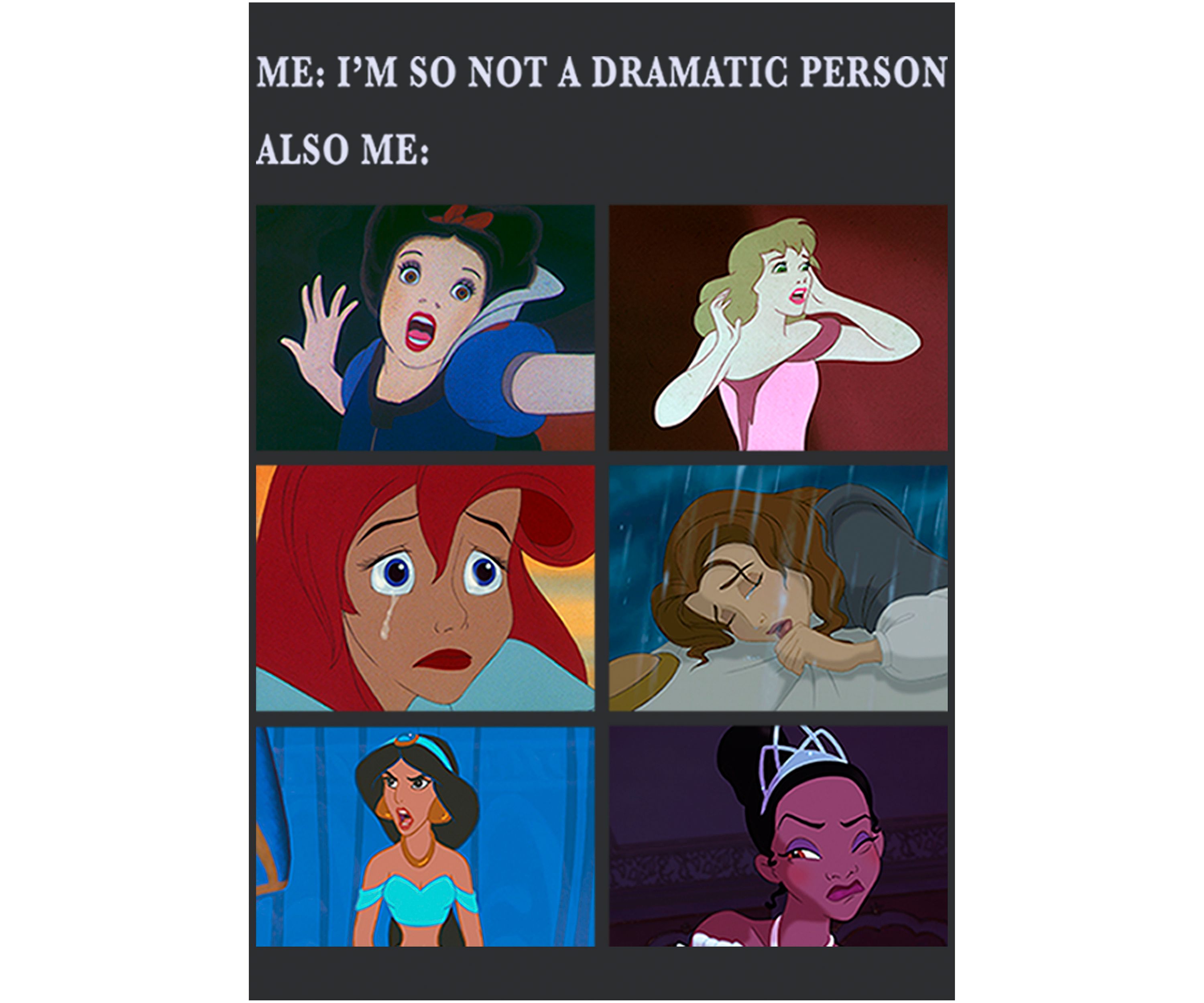 Princess Drama Meme Graphic Tank