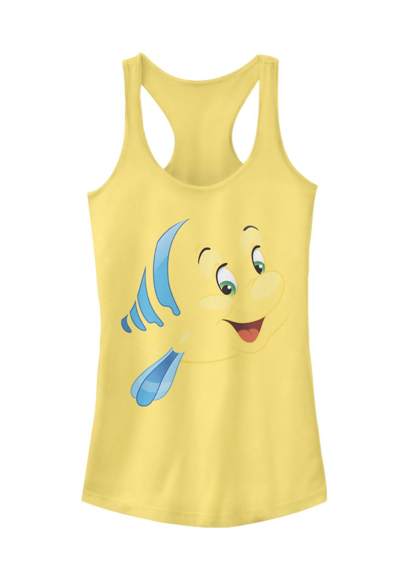 Flounder Face Graphic Tank