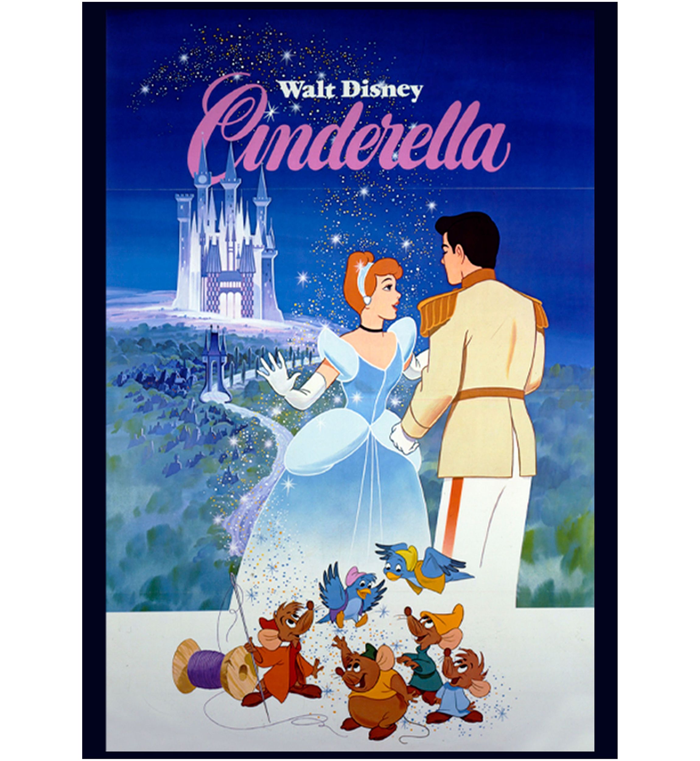 Cinderella Poster Graphic T-Shirt