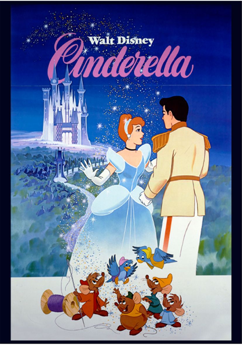 Cinderella Poster Graphic T-Shirt