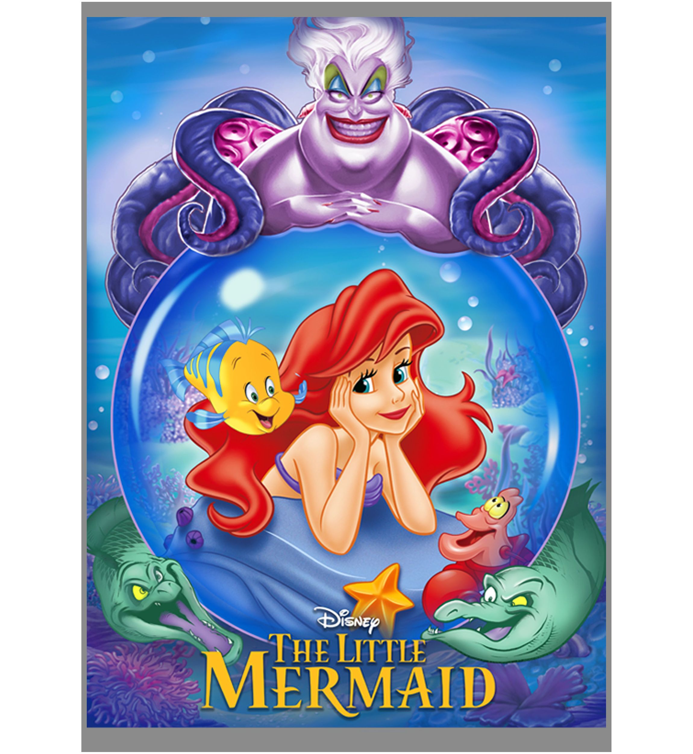 Ariel and Ursula Pullover Graphic T-Shirt