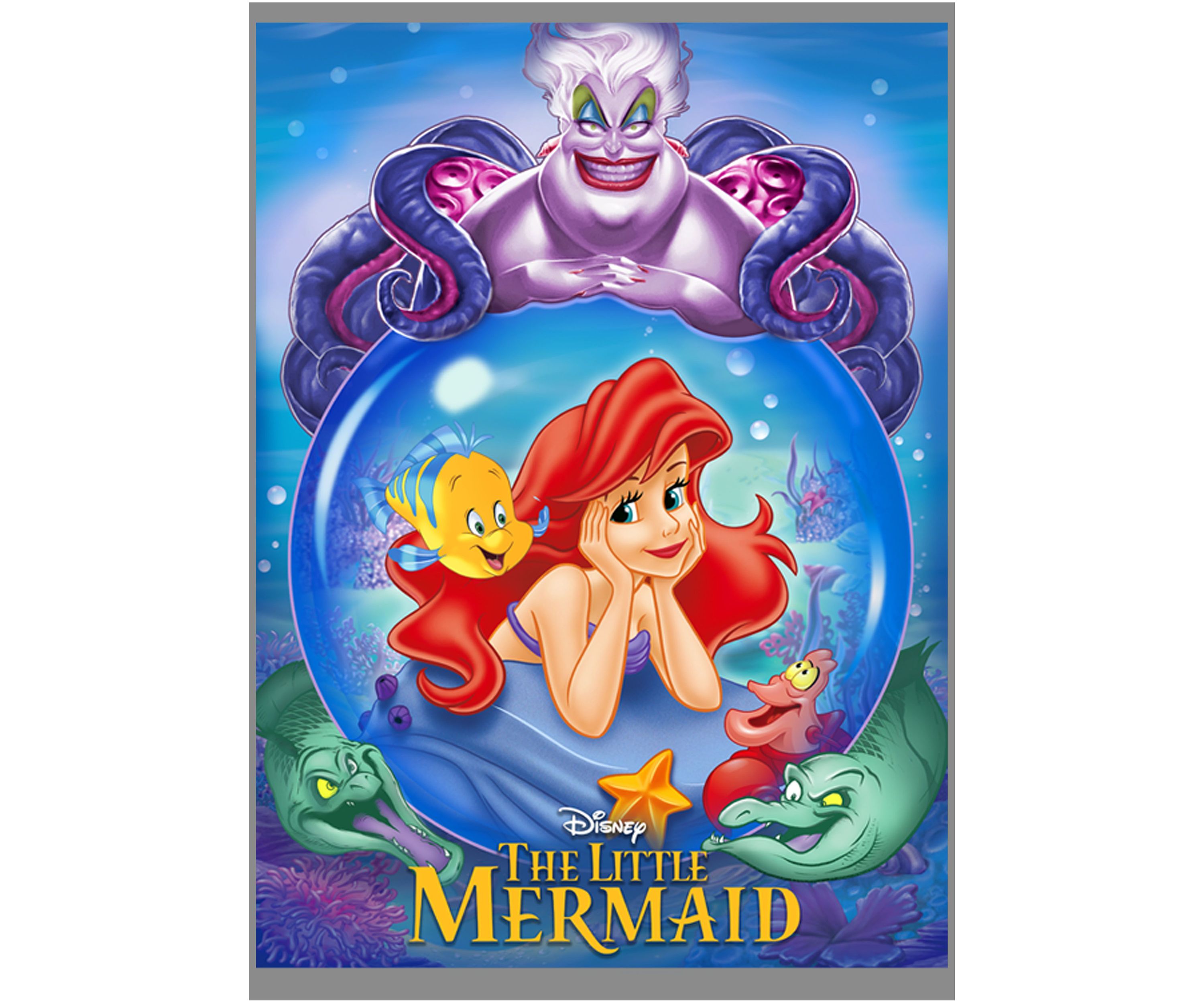 Ariel and Ursula Pullover Graphic T-Shirt