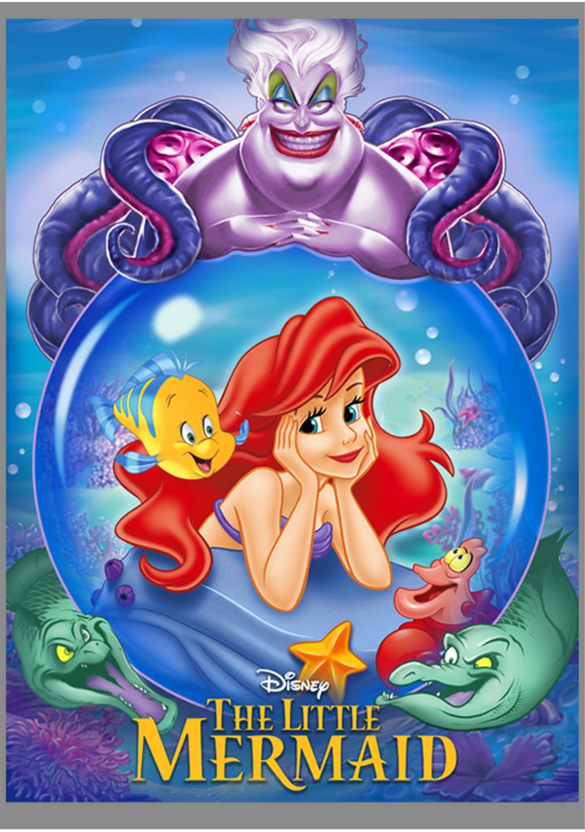 Ariel and Ursula Pullover Graphic T-Shirt