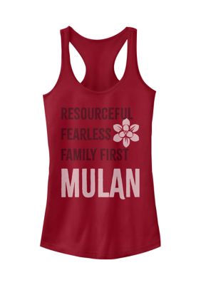 Disney Princess List Mulan Graphic Tank Top