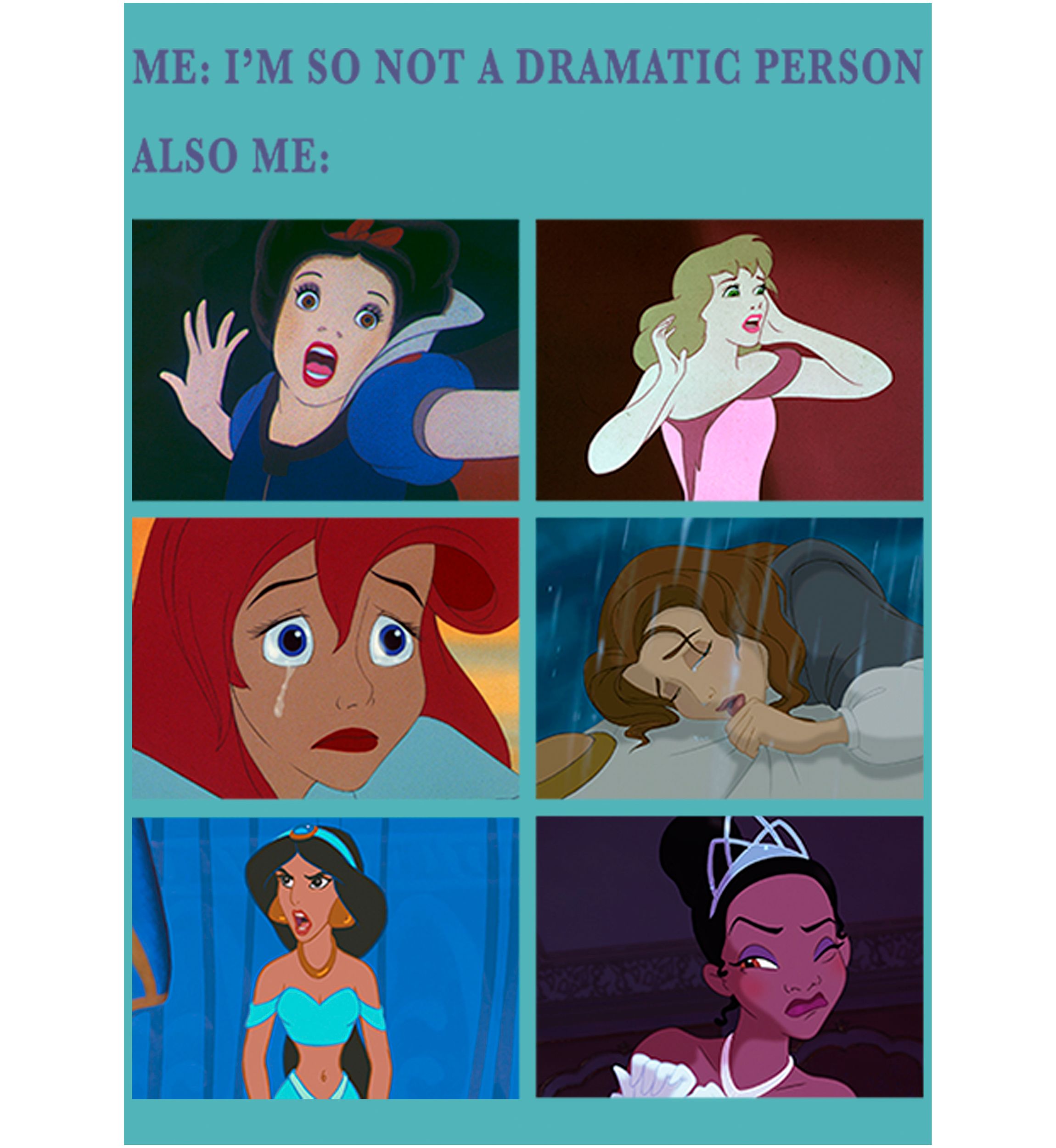 Princess Drama Meme Graphic Tank