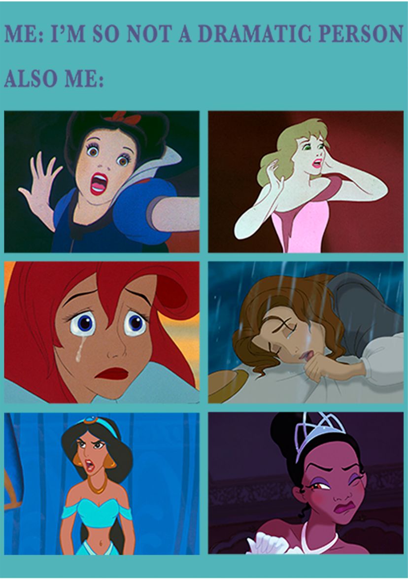 Princess Drama Meme Graphic Tank