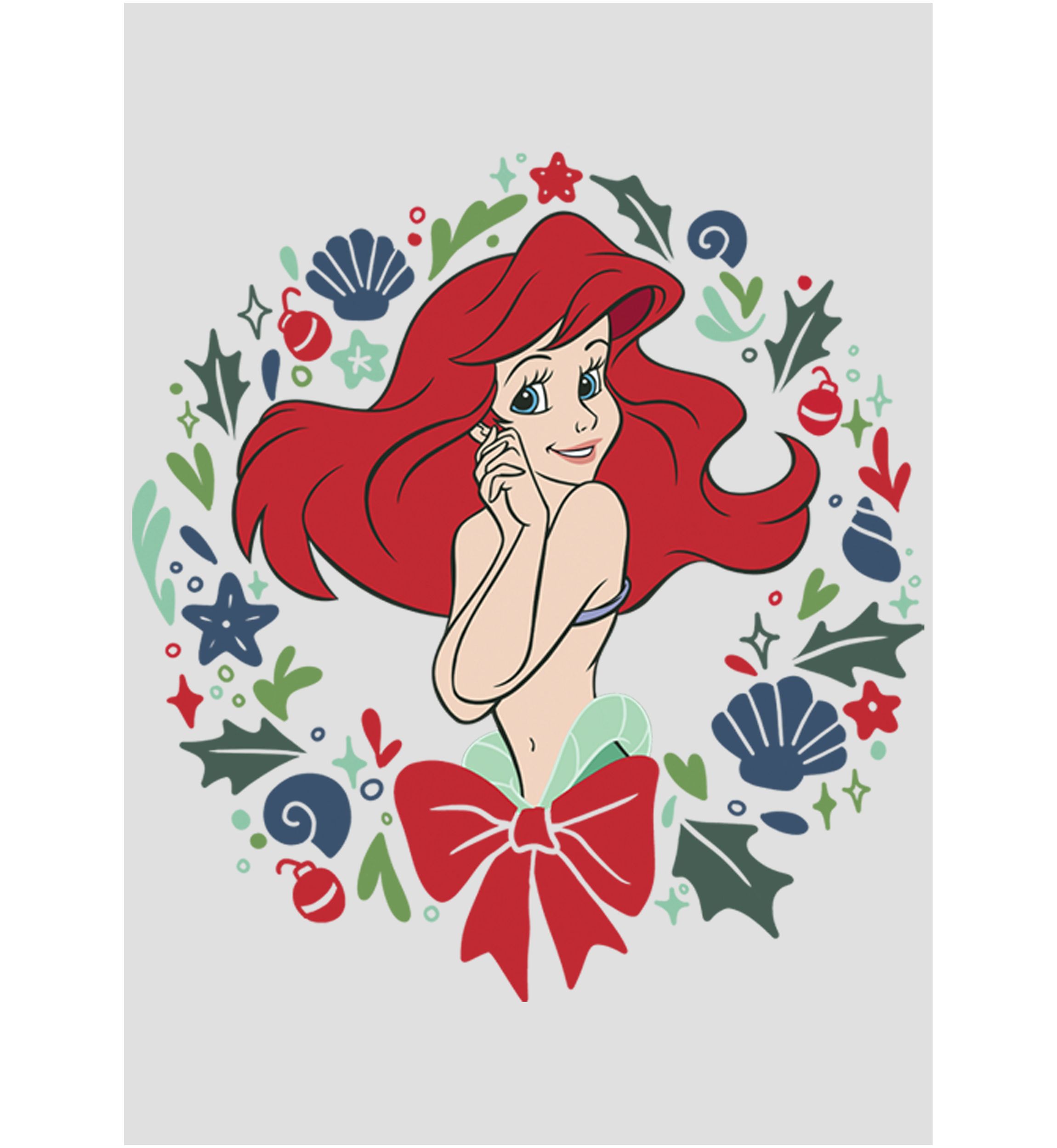 Festive Ariel Graphic Tank