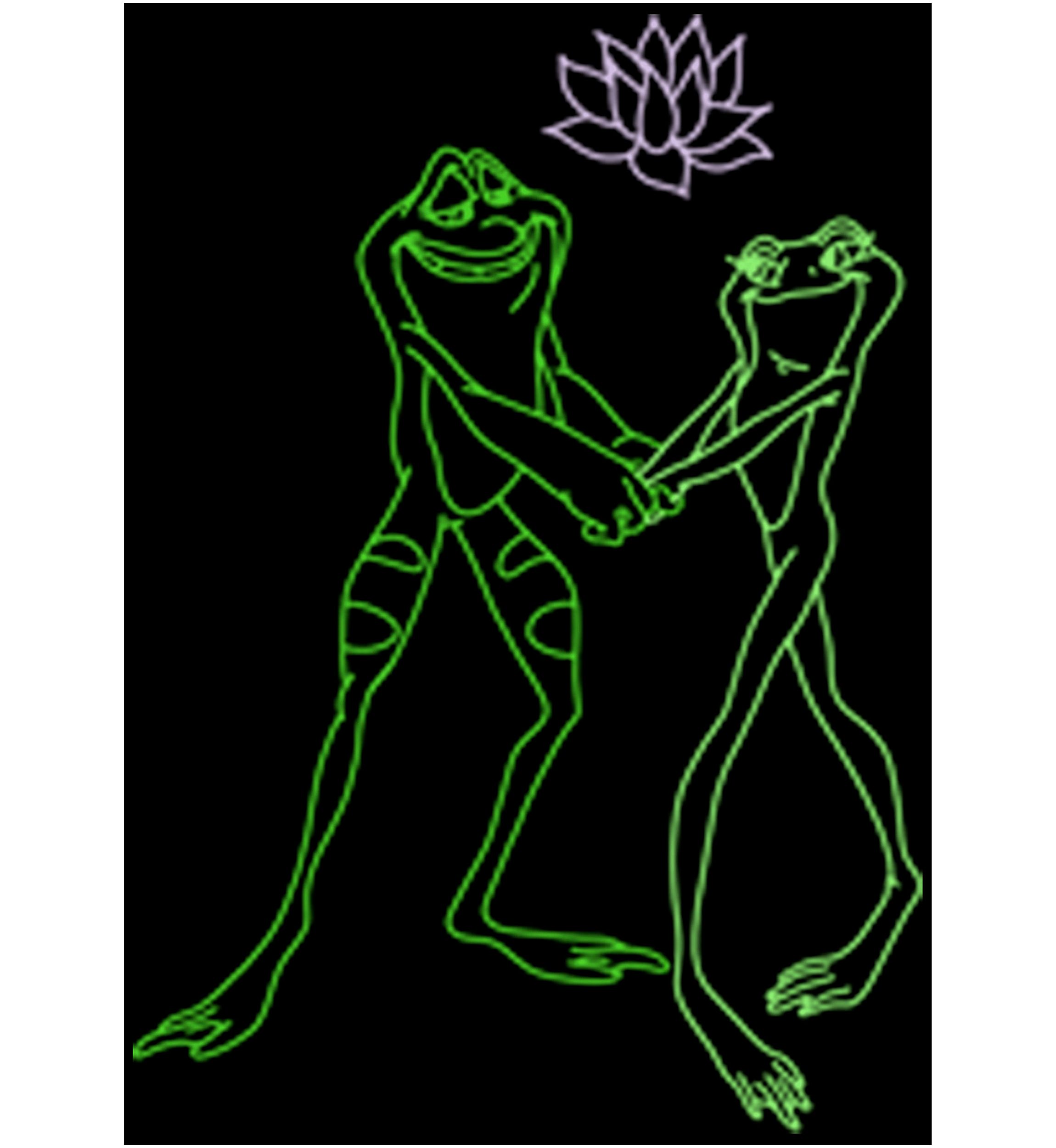 Dancing Frogs Graphic T-Shirt