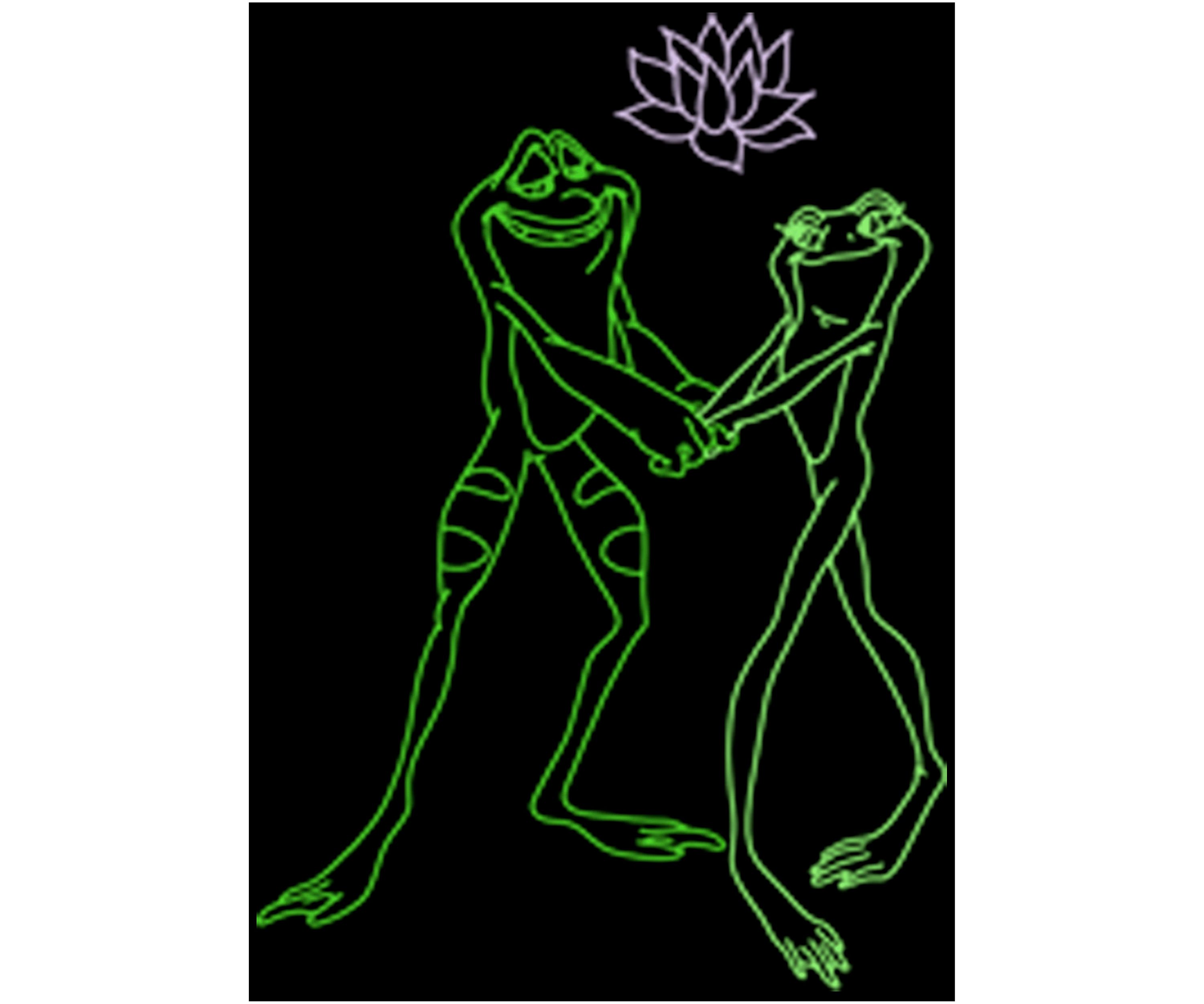 Dancing Frogs Graphic T-Shirt