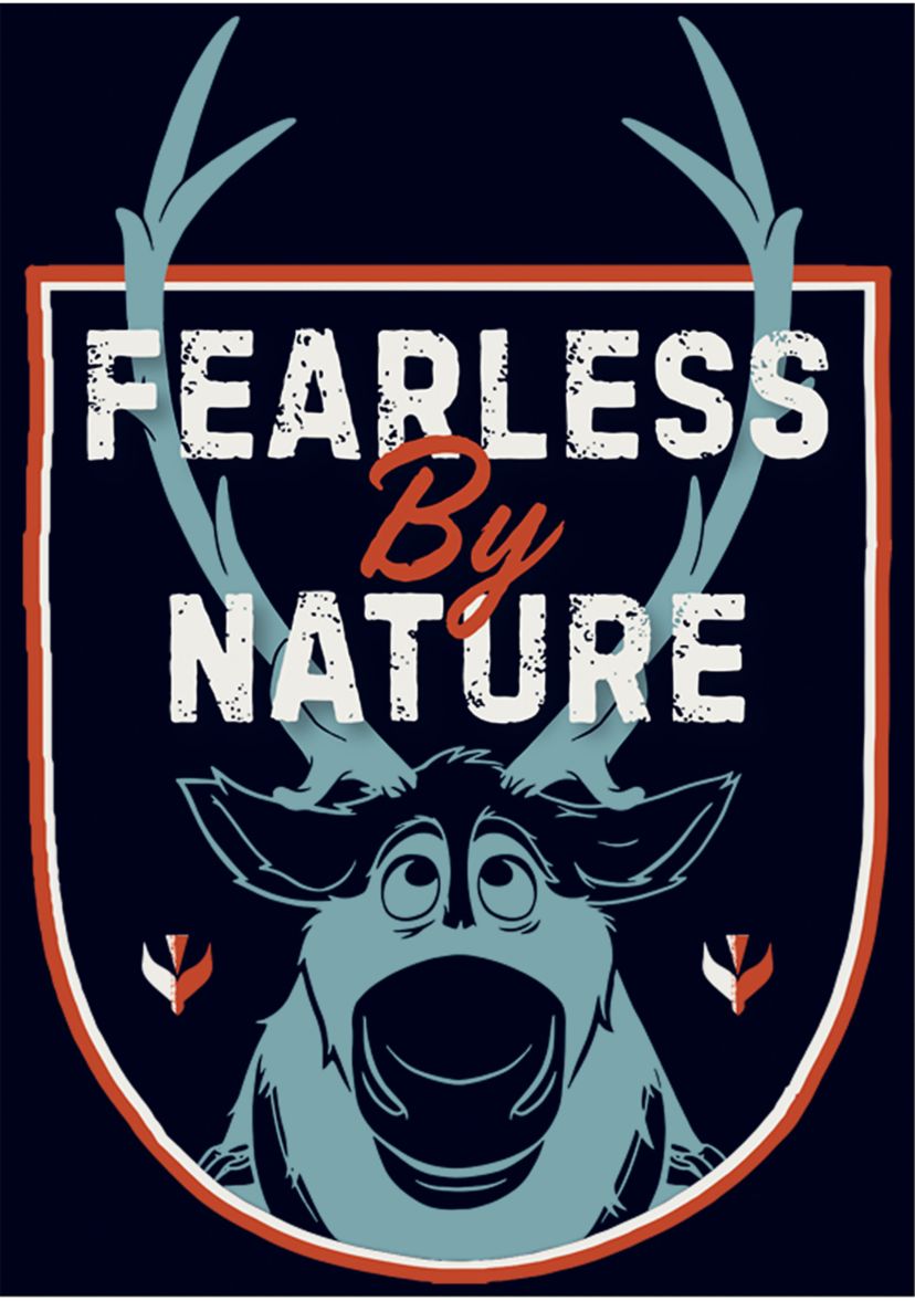 Fearless Nature Graphic T-Shirt