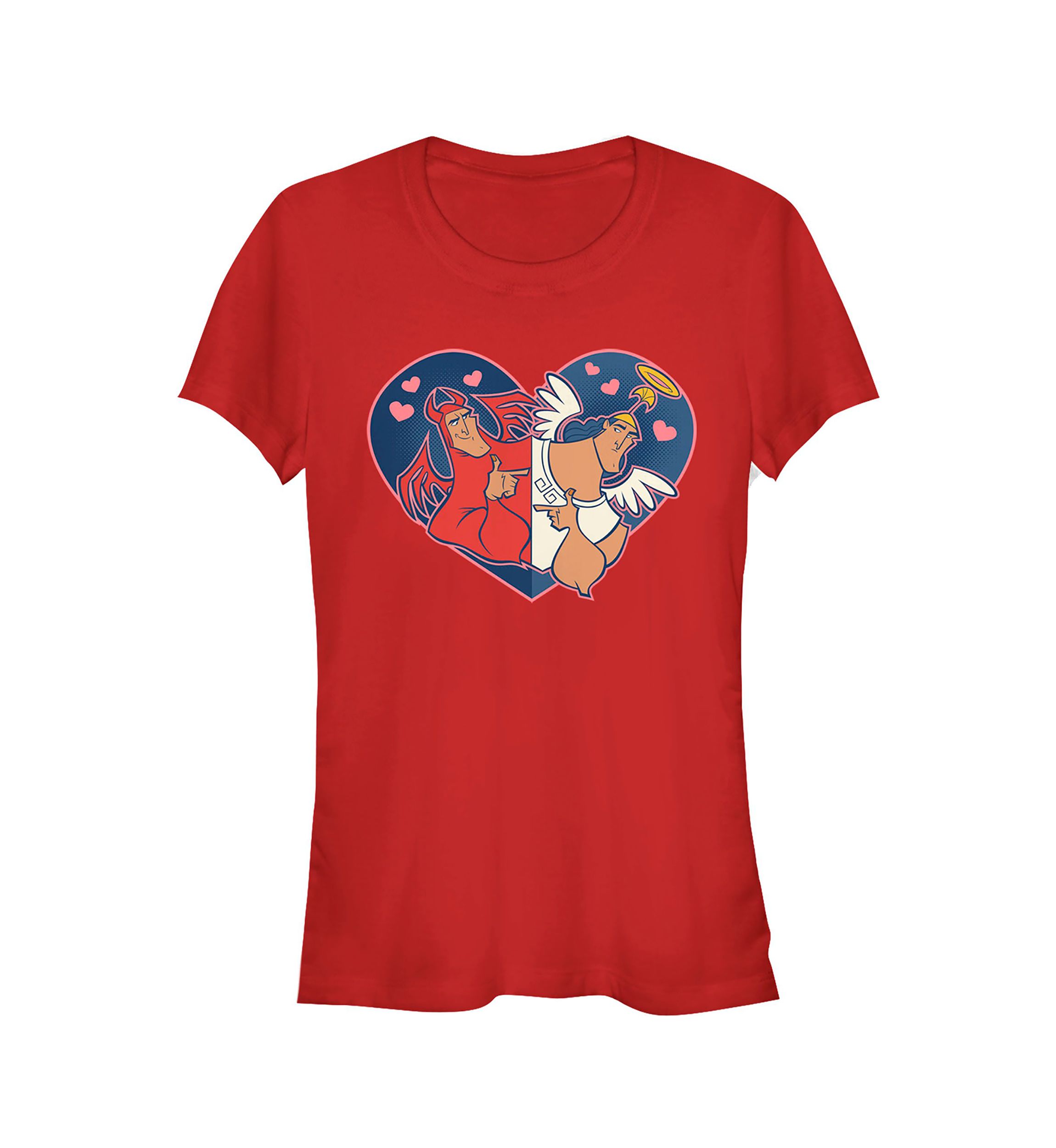 Emperors New Groove Angel Devil Graphic T-Shirt